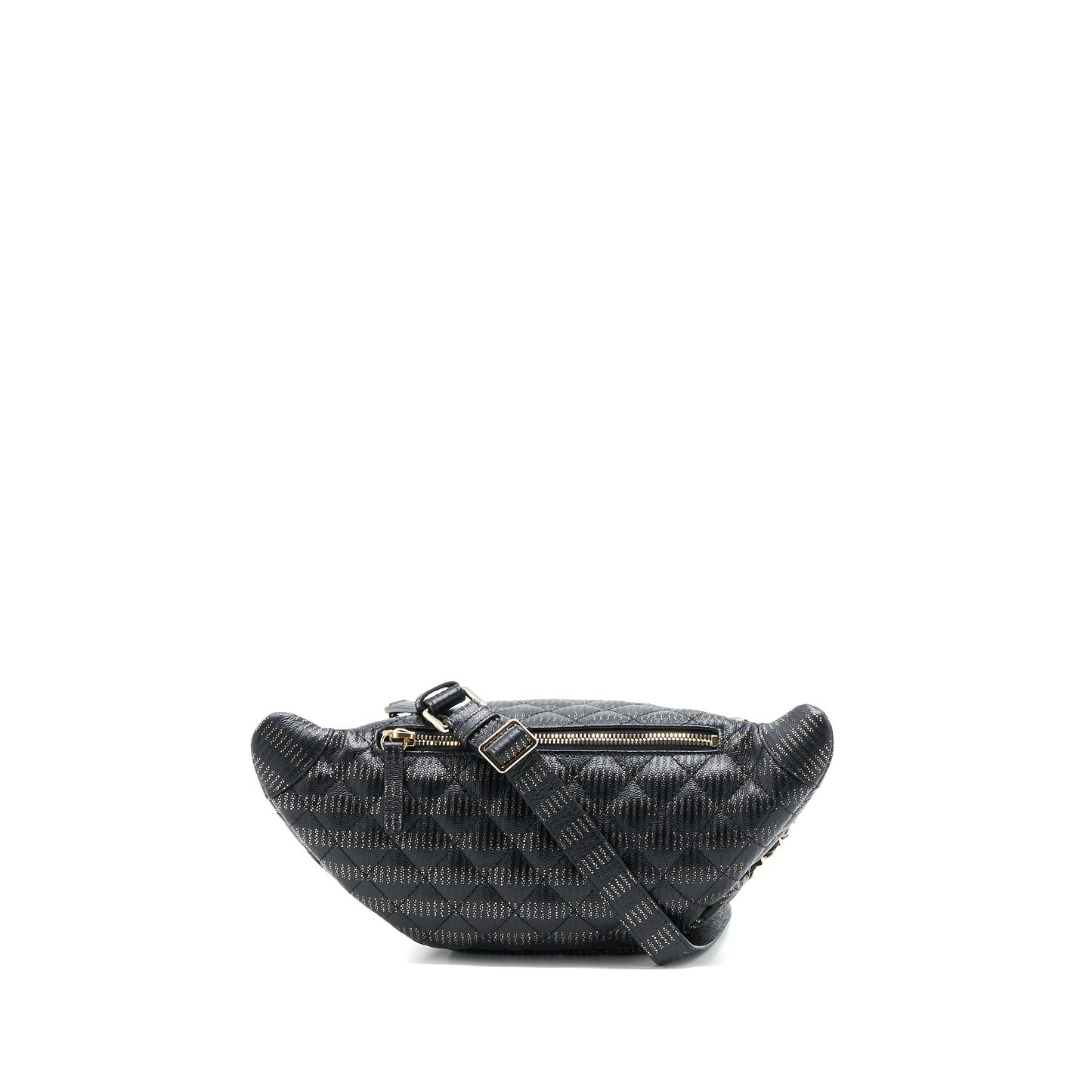 Chanel Seasonal Waist Bag Calfskin Black/Gold
