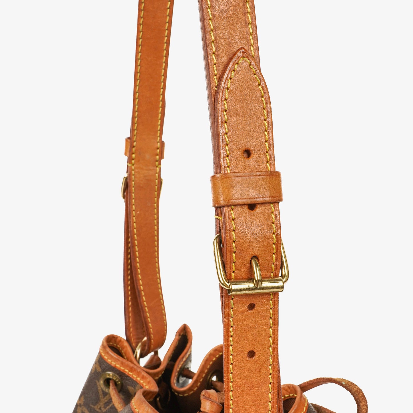 Louis Vuitton Petit Noe Monogram Canvas Shoulder Bag