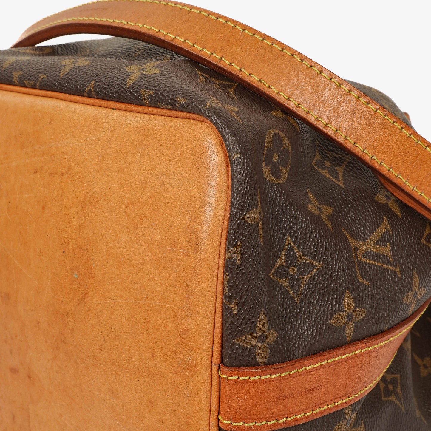 Louis Vuitton Petit Noe Monogram Canvas Shoulder Bag