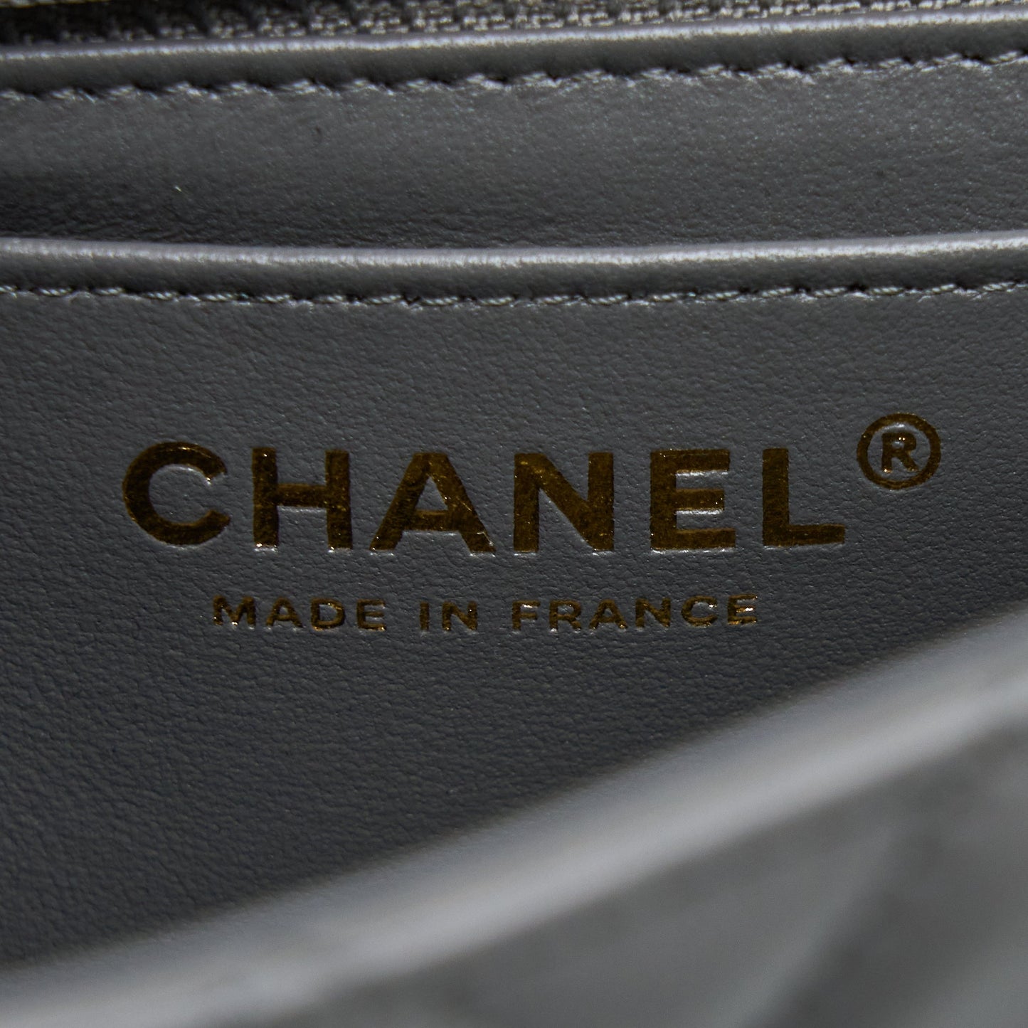 Chanel 22A Mini Rectangular Lambskin Grey L(Microchip)