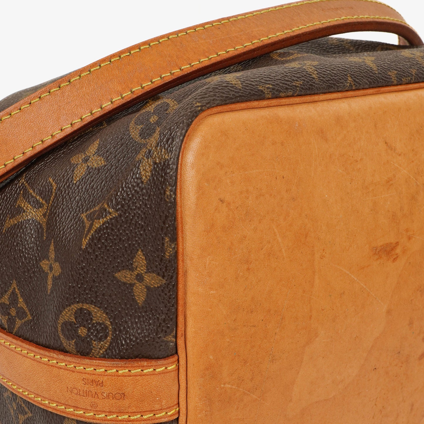 Louis Vuitton Petit Noe Monogram Canvas Shoulder Bag