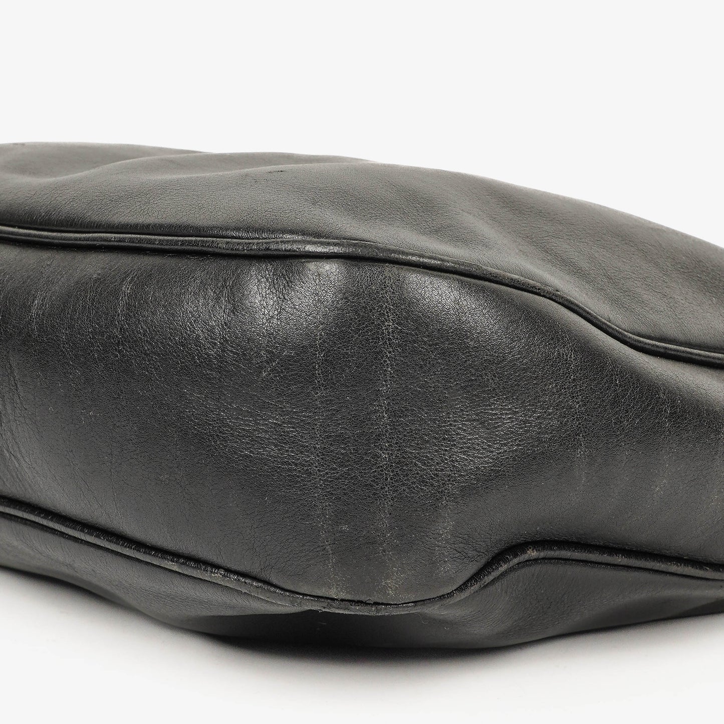 Gucci Charmy Black Leather Hobo Bag
