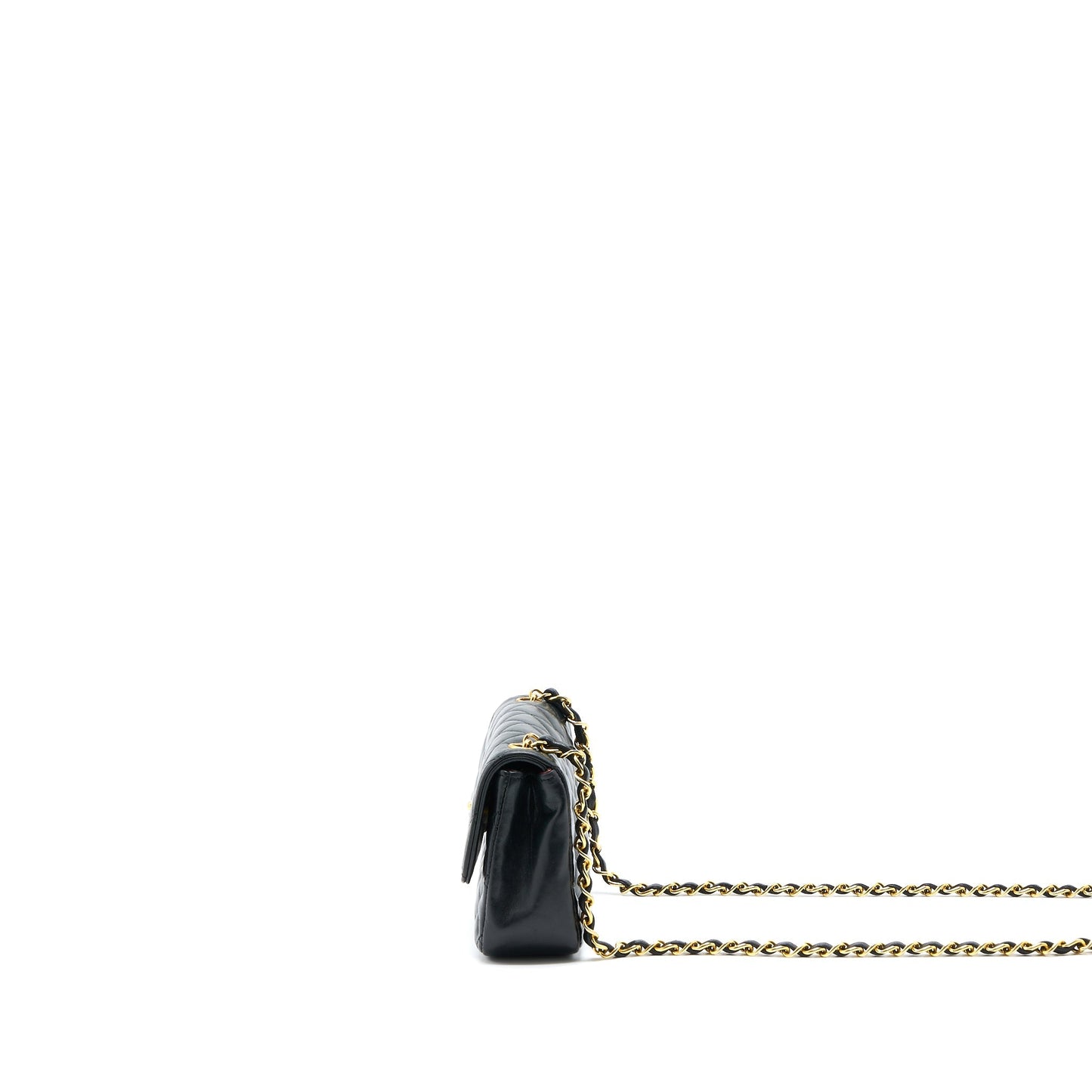 Chanel  Mini Flap Bag Lambskin Black