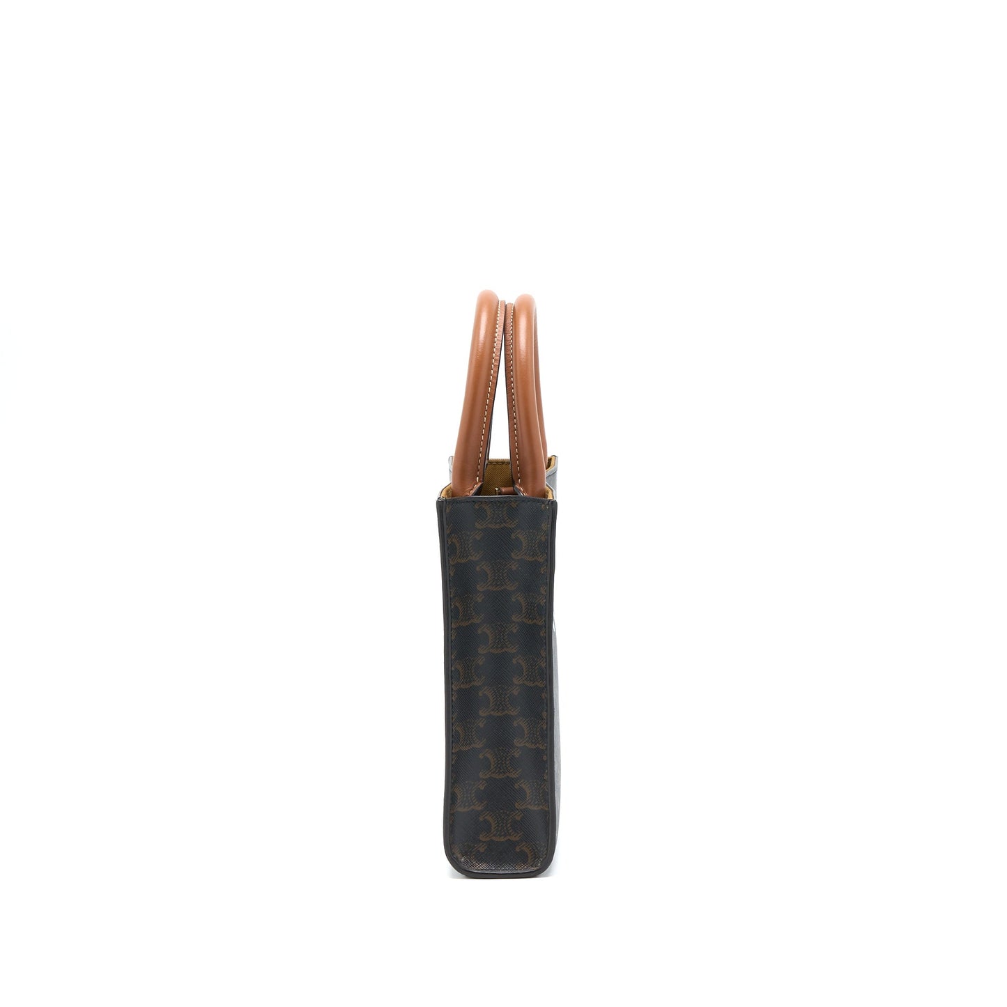 Celine Mini Vertical Cabas Triomphe Canvas
