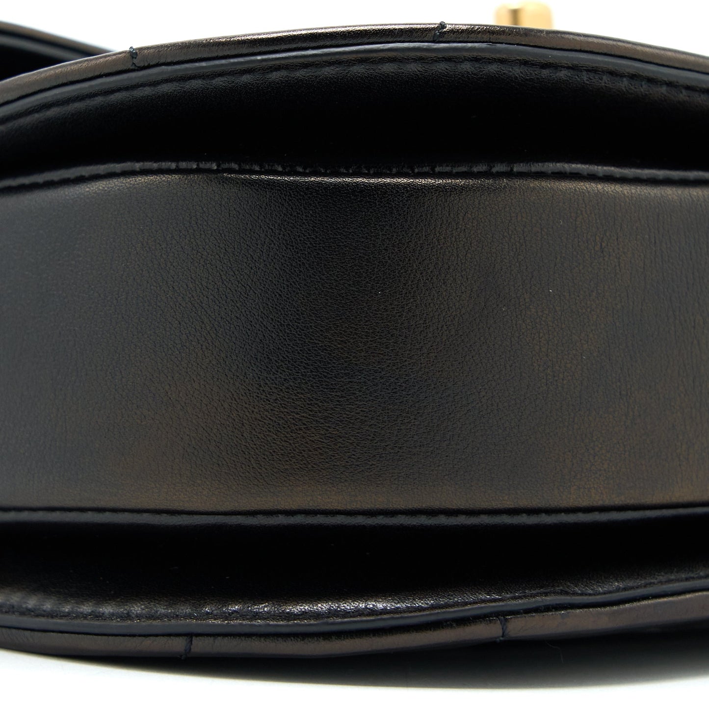 Chanel 21S Moon Messenger Bag Calfskin Black