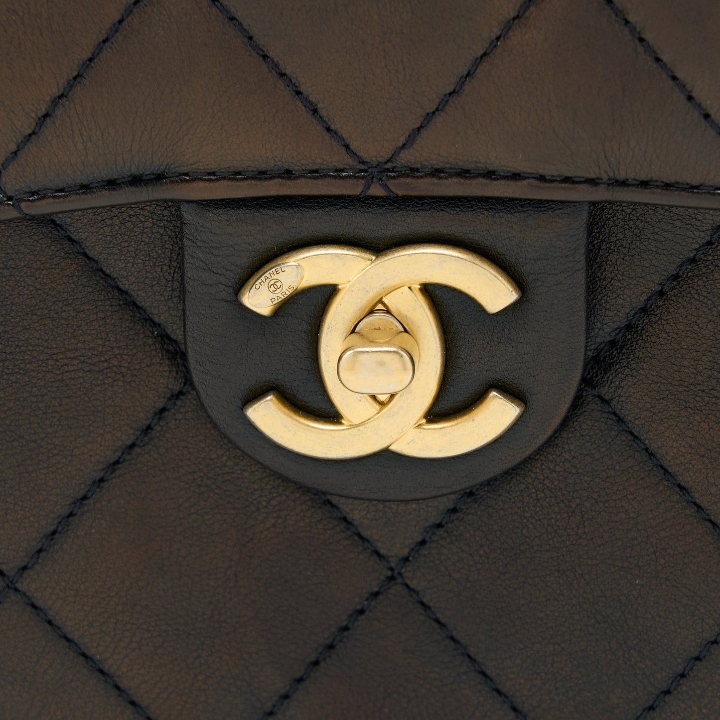 Chanel 21S Moon Messenger Bag Calfskin Black