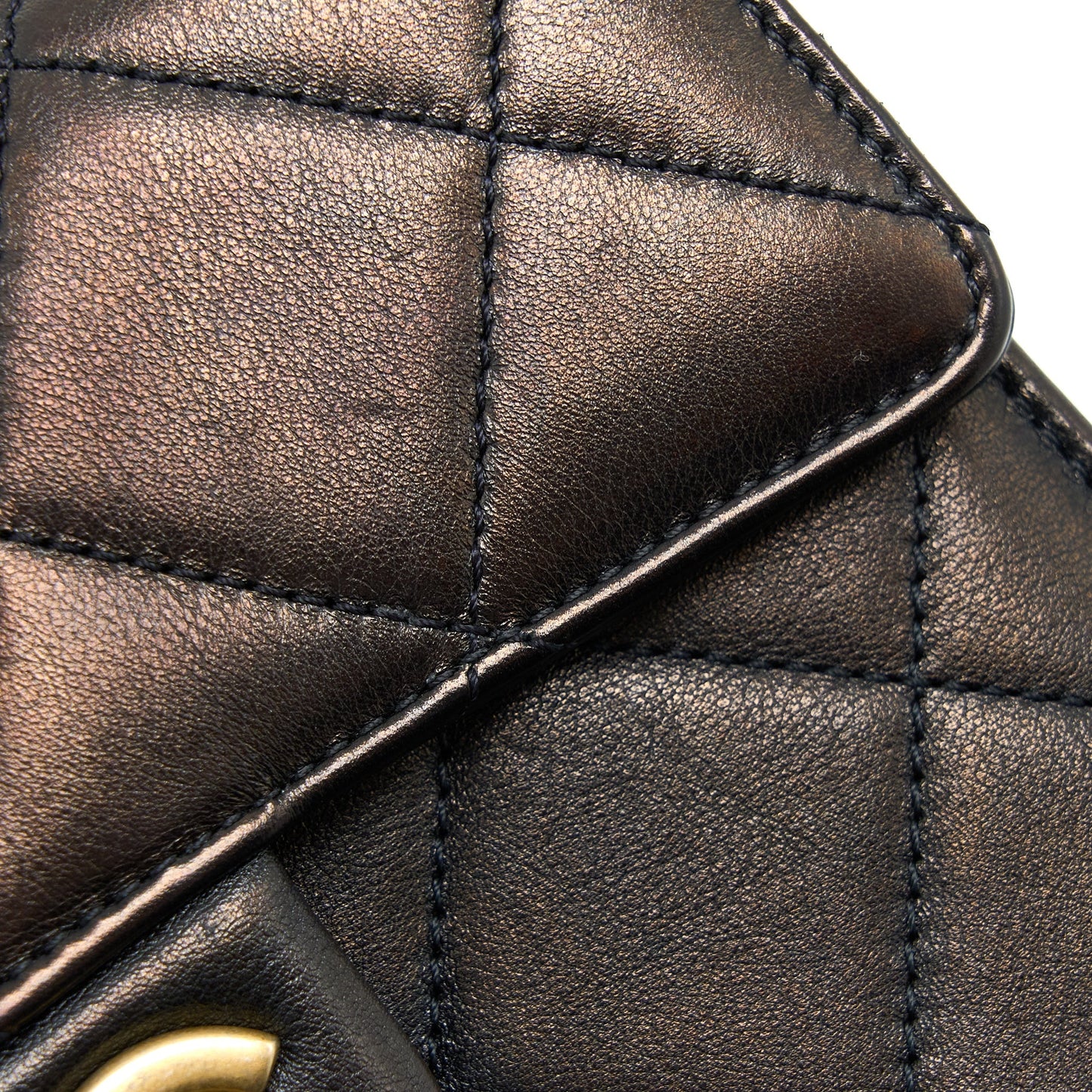 Chanel 21S Moon Messenger Bag Calfskin Black