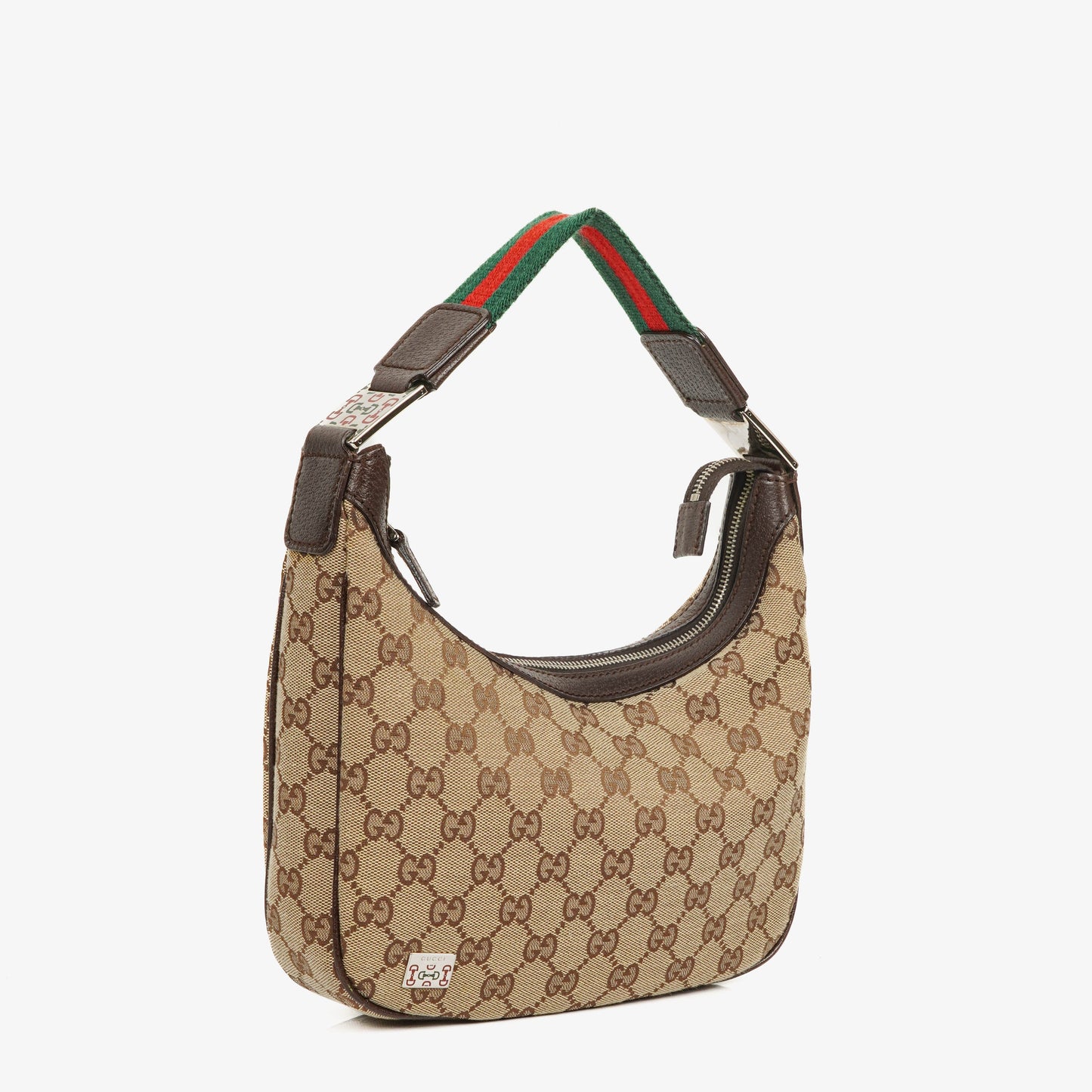 Gucci GG Canvas Web Bag