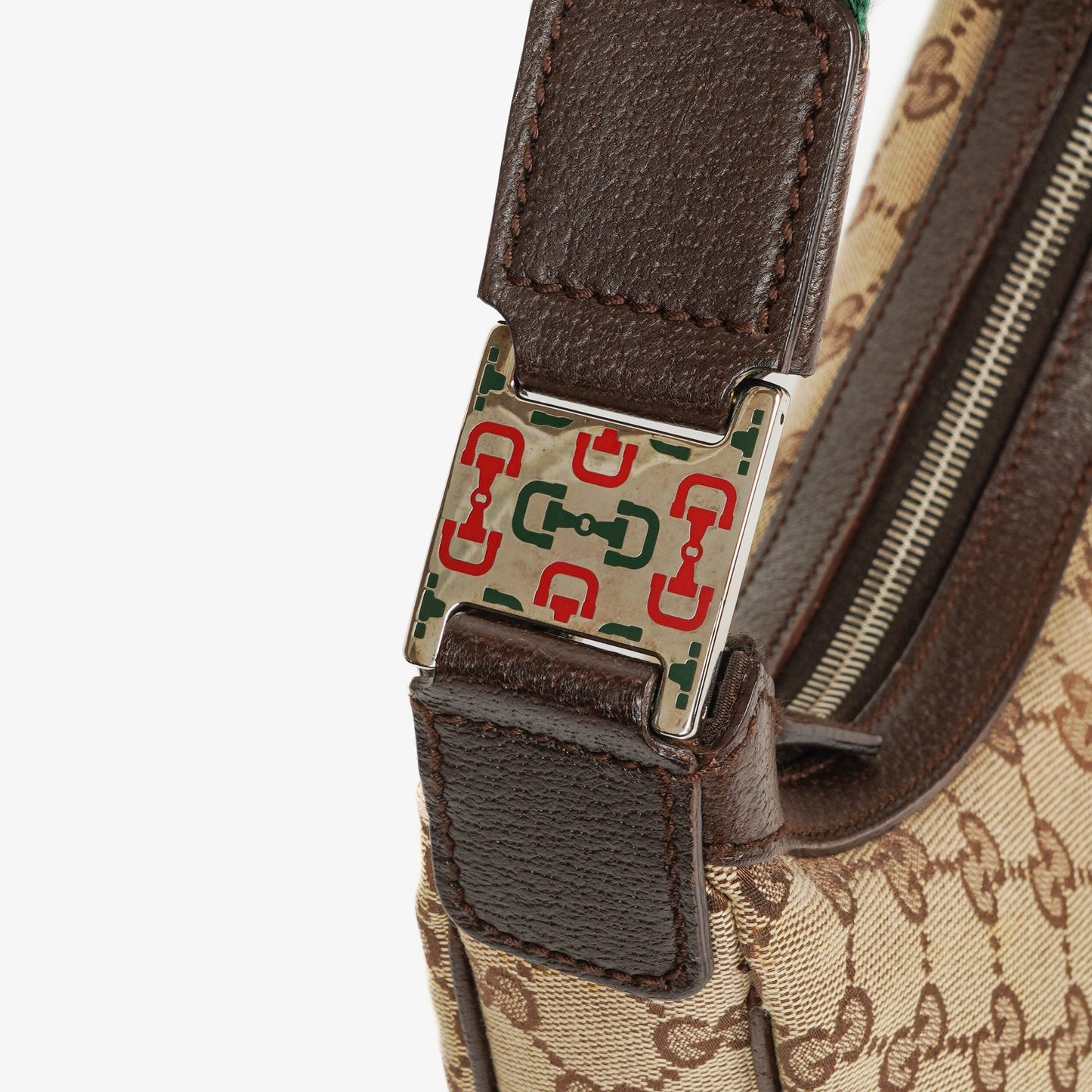 Gucci GG Canvas Web Bag