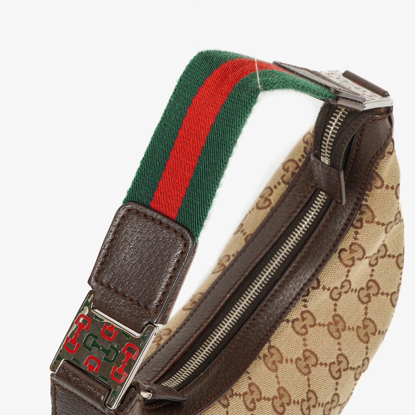 Gucci GG Canvas Web Bag