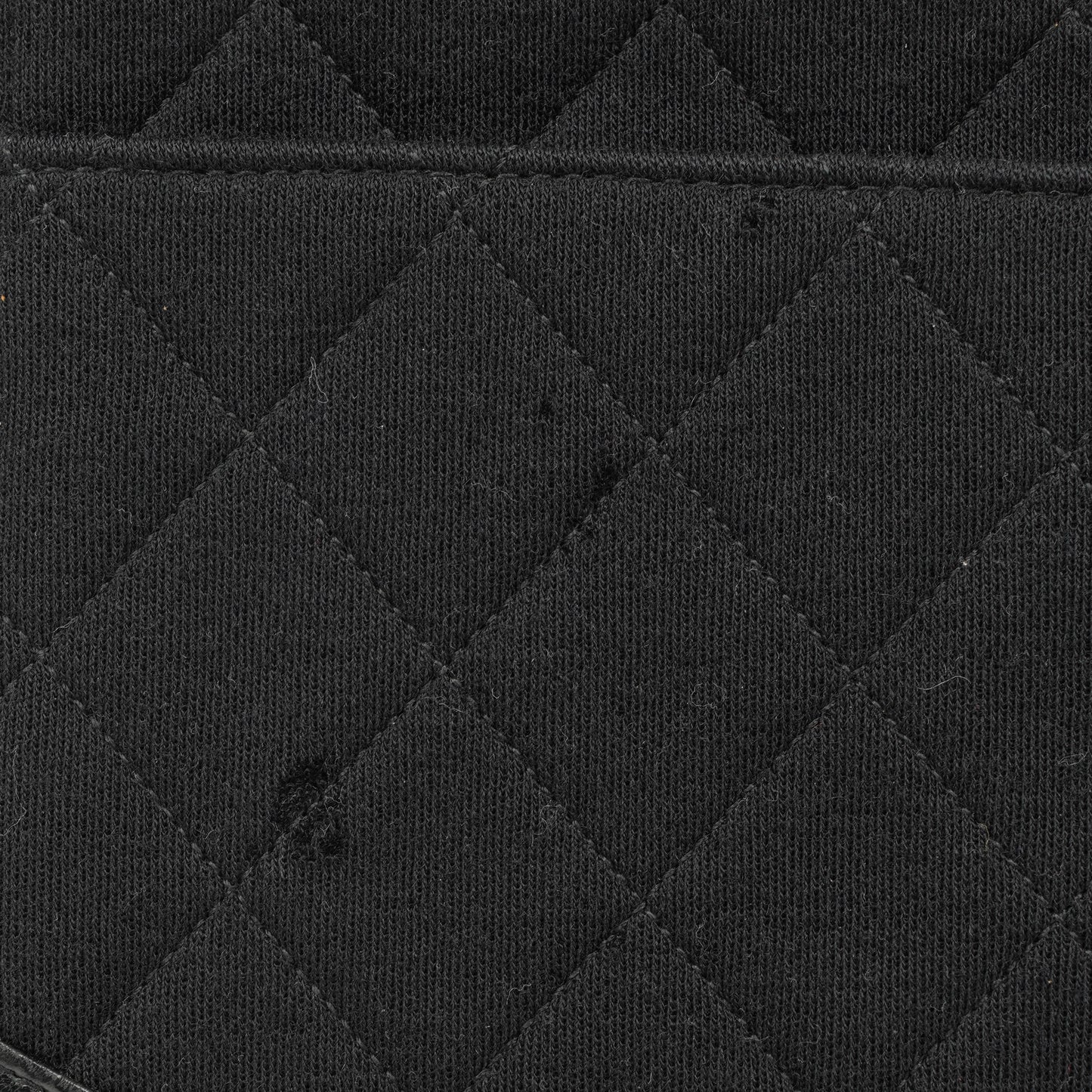 Chanel Classic Jersey And Leather Black Single Flap Bag, 1989-1991