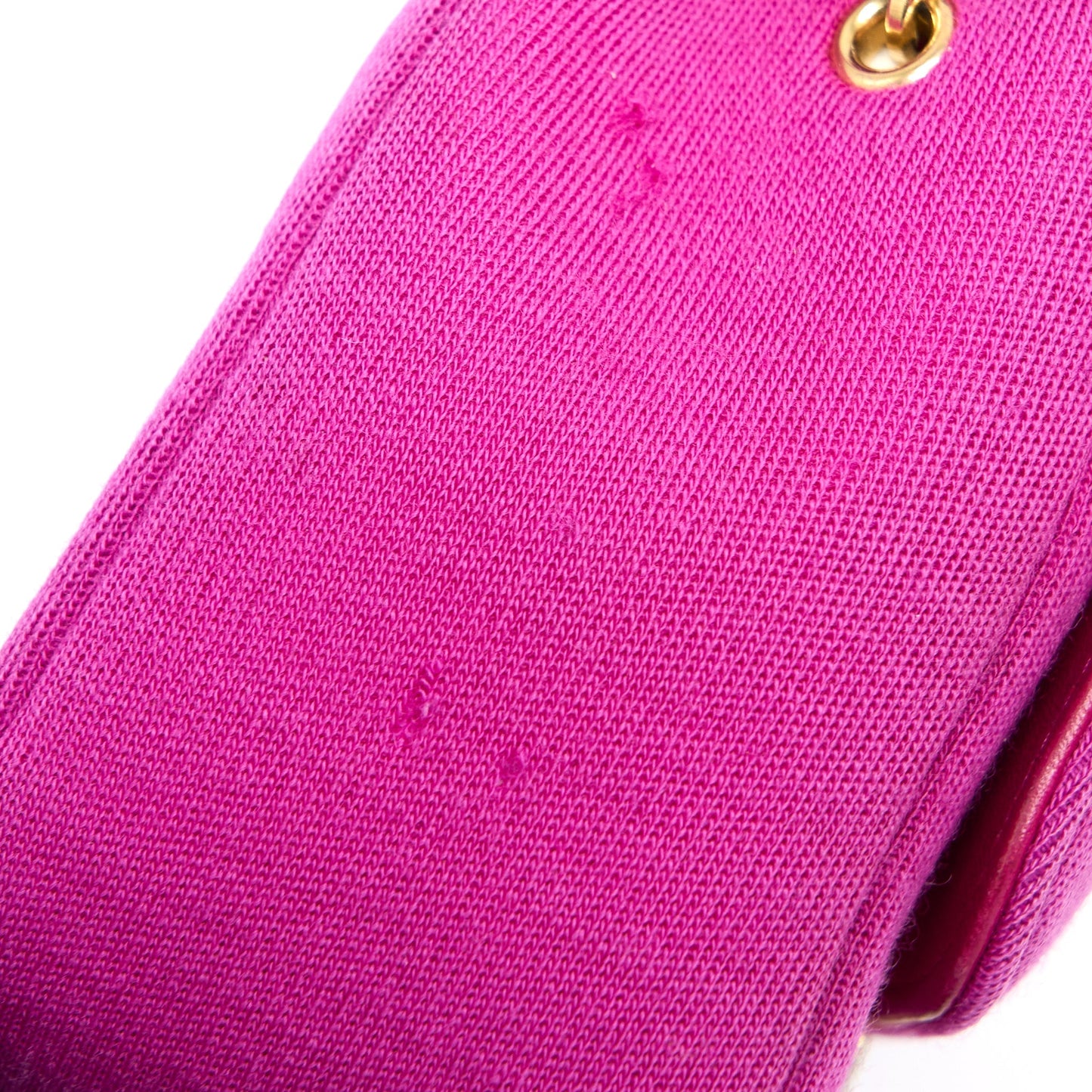 Chanel Seasonal Mini Flap Bag Fabric Pink L
