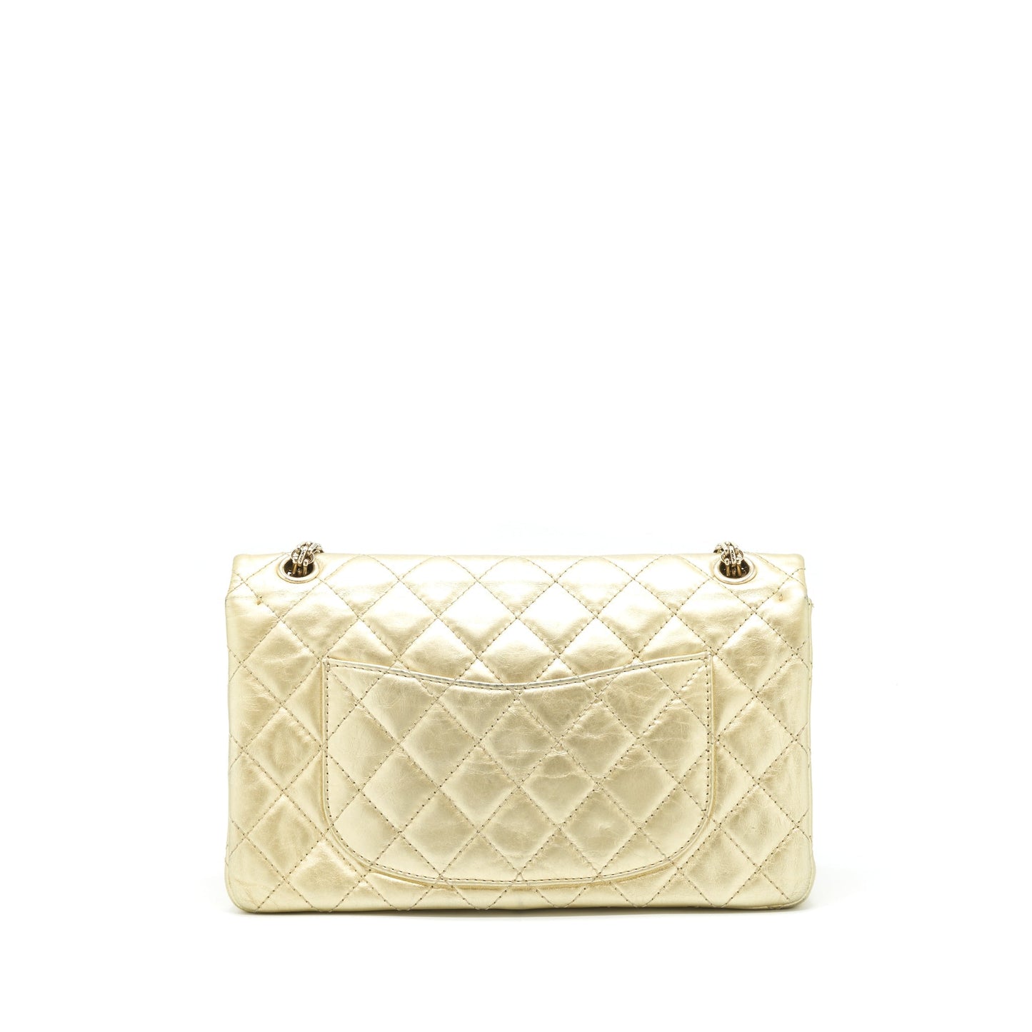 Chanel 2.55 Reissue 226 Double Flap Bag Gold