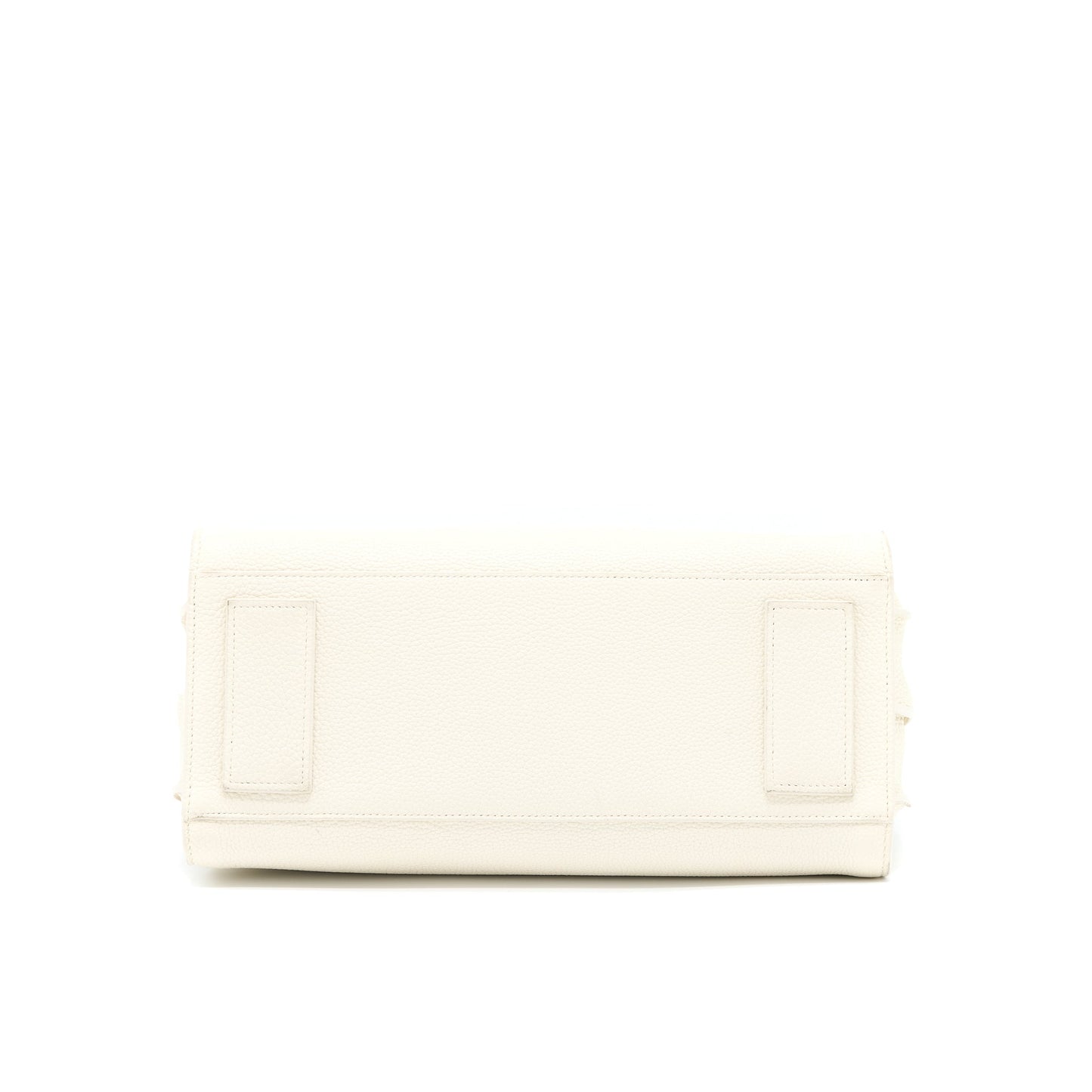 Saint Laurent Sac De Jour Tote Purse Calfskin White