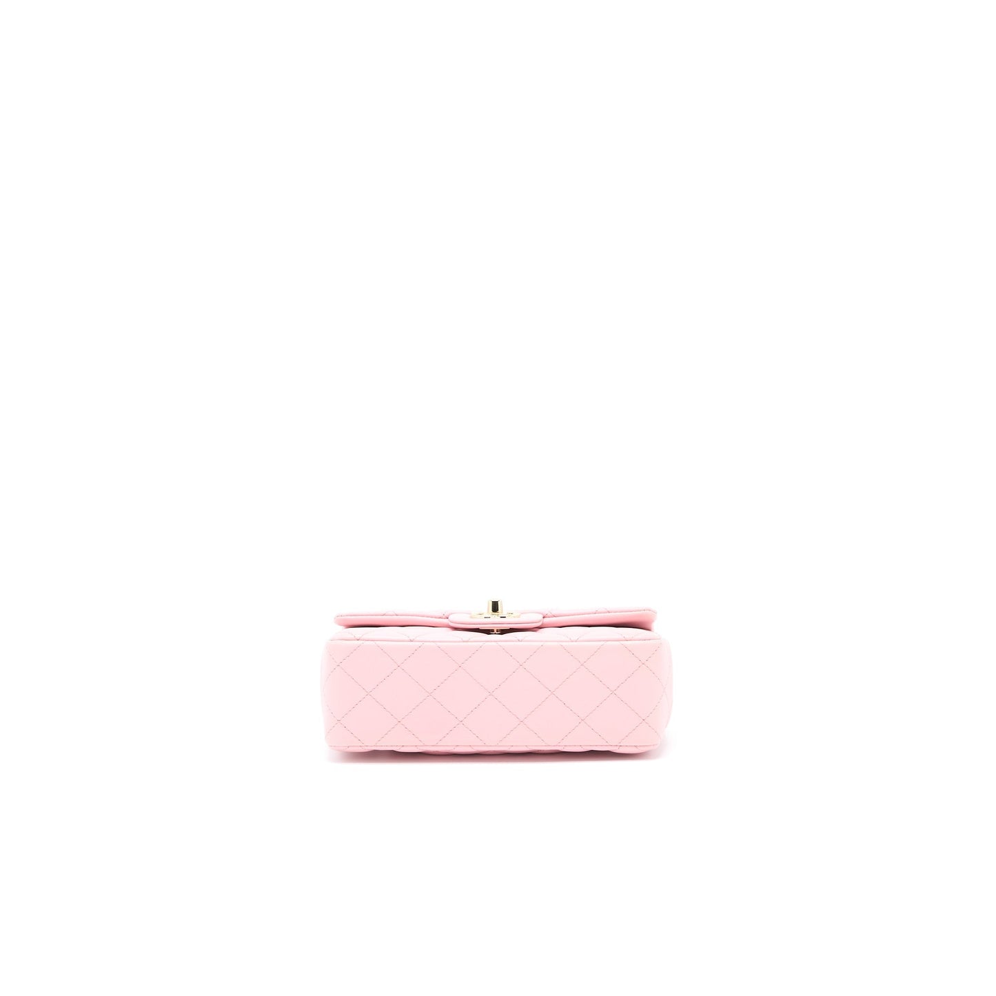Chanel 21s Mini Rectangular Flap Bag Lambskin Pink L