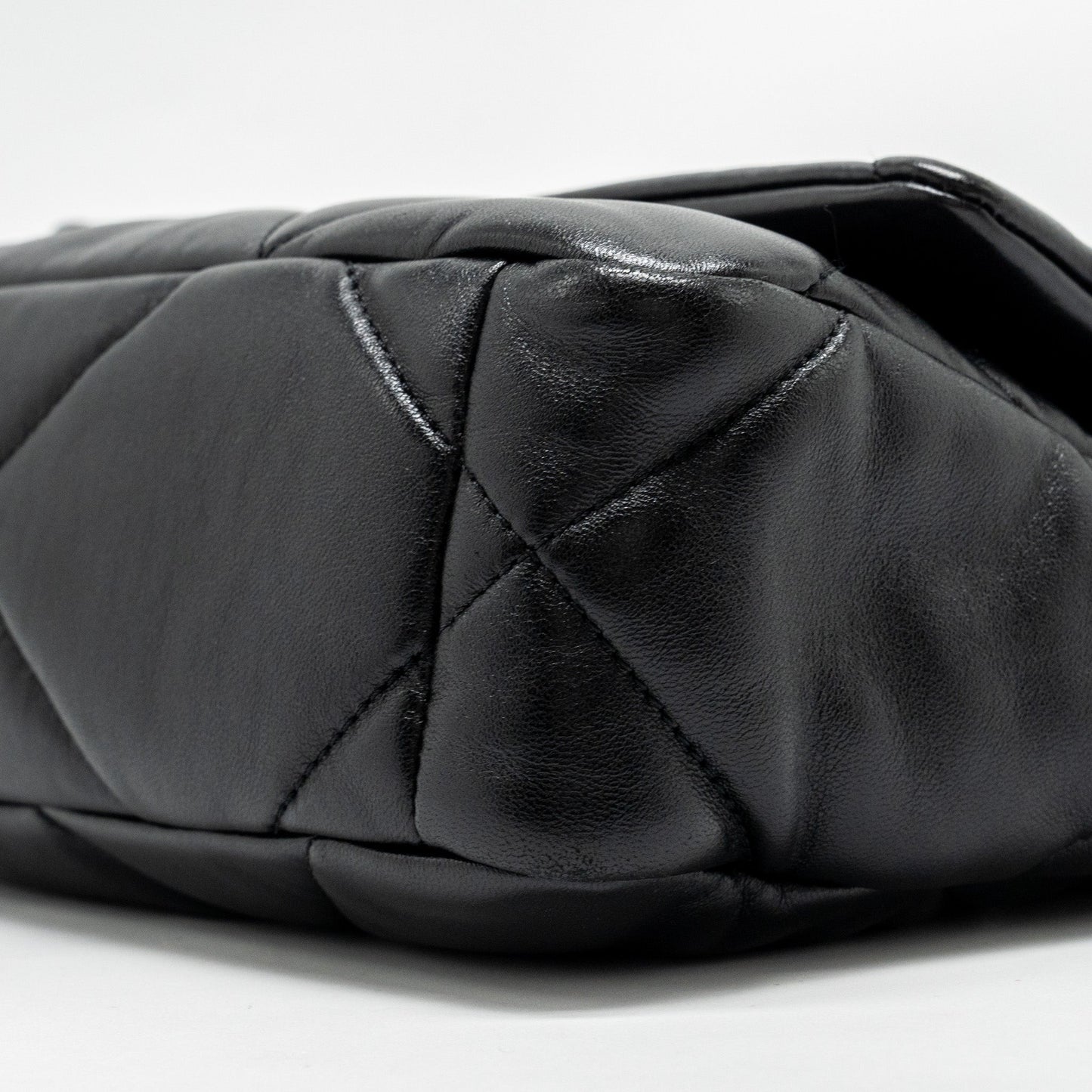 Chanel Small 19 Bag Lambskin Black  (microchip)