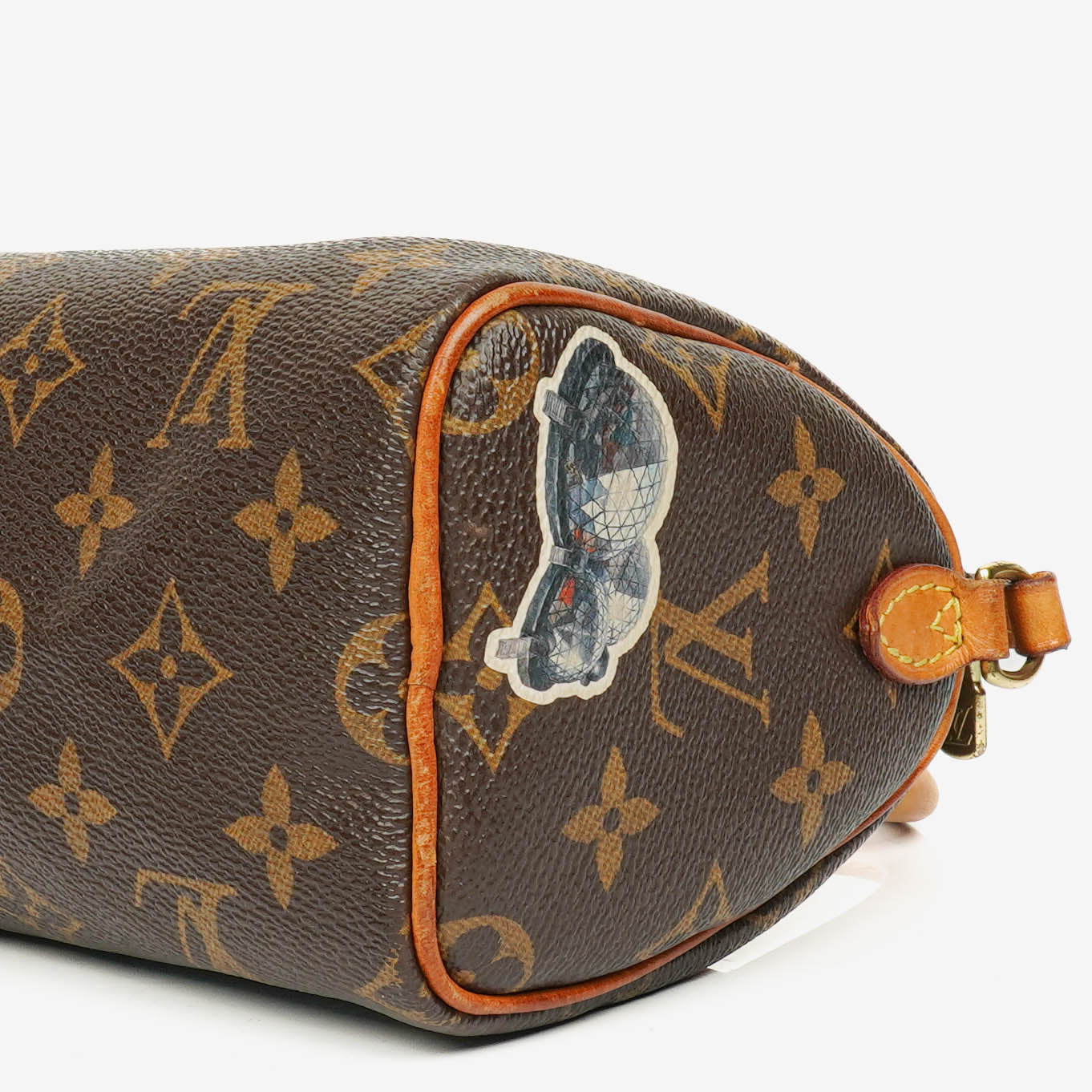 Louis Vuitton Nano  Bandouliere Limited Edition World Tour Monogram Canvas Bag