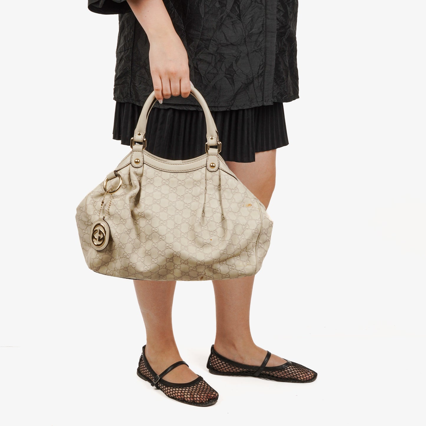 Gucci Guccissima Sukey Medium Tote Bag