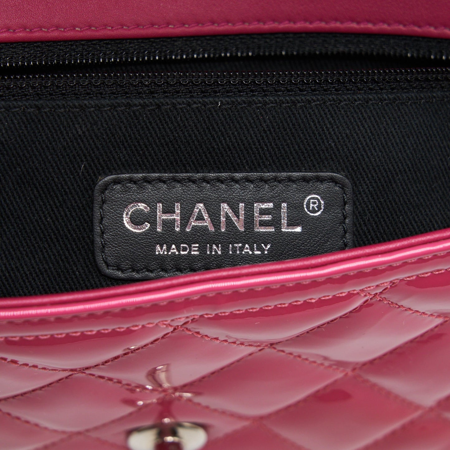 Chanel Coco Shine Flap Bag Patent Pink