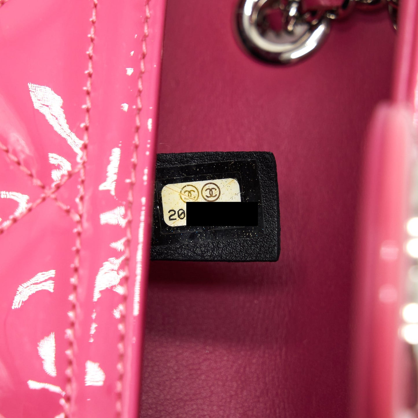 Chanel Coco Shine Flap Bag Patent Pink