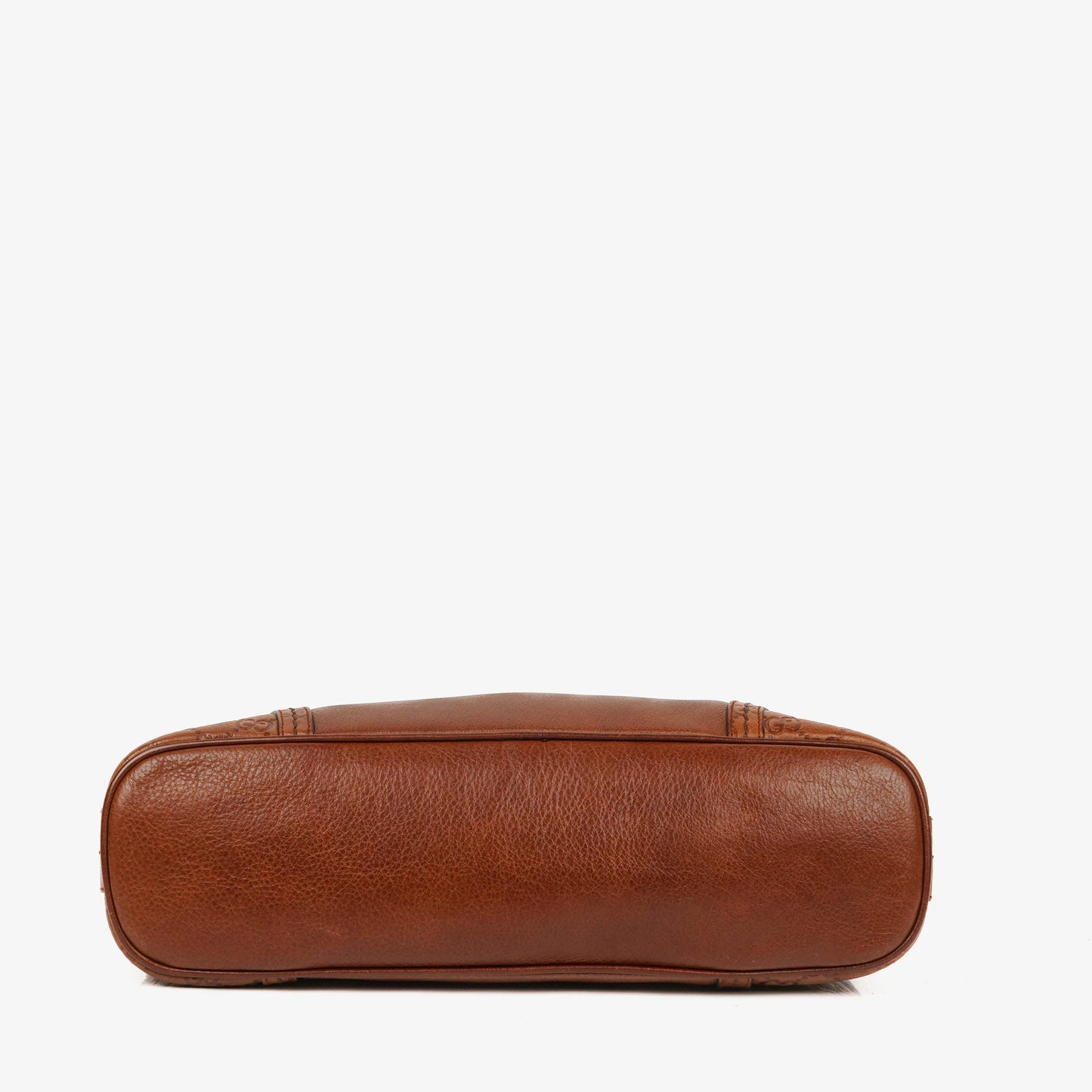 Gucci Brown Leather Signoria Hobo Shoulder Bag