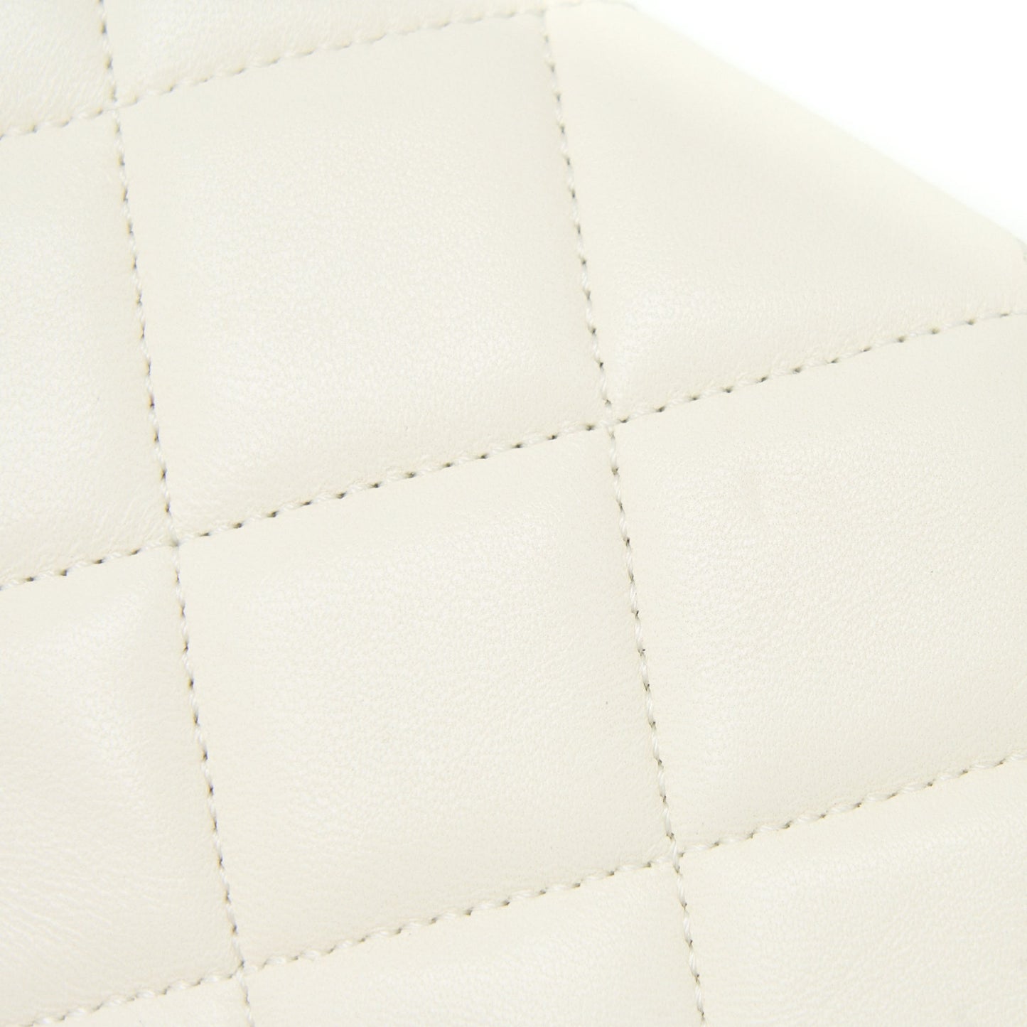 Chanel Small Trendy CC Lambskin White R (Microchip)