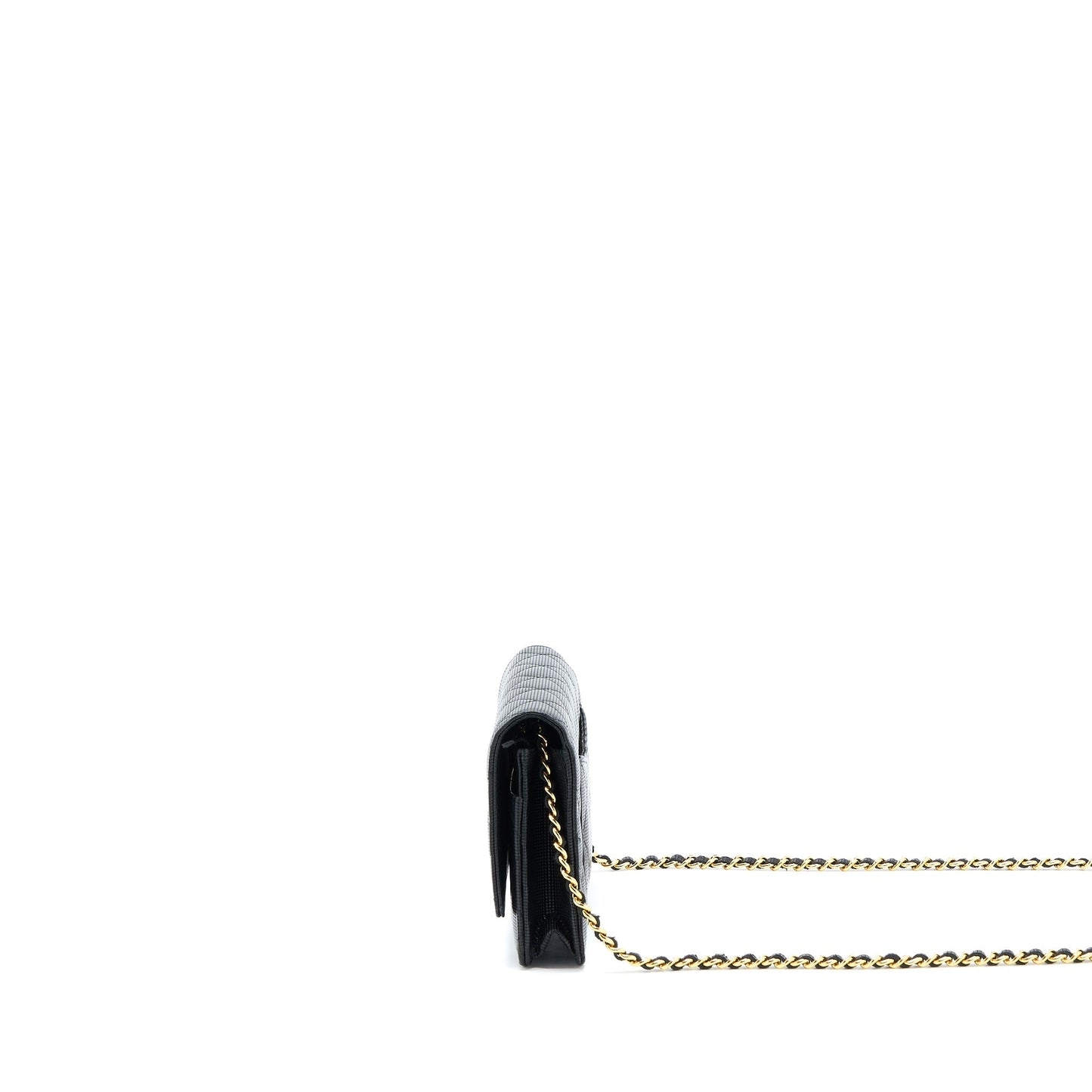 Chanel Limited Wallet On Chain Calfskin Black