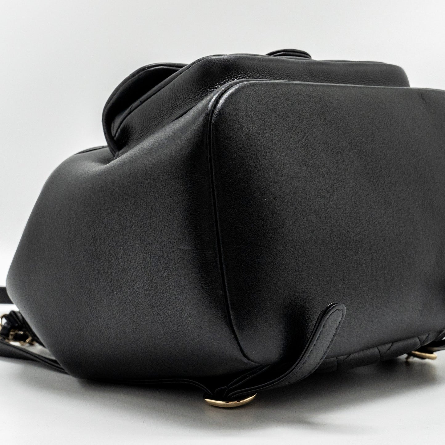 Chanel 23c Large Duma Backpack Calfskin Black L (microchip)