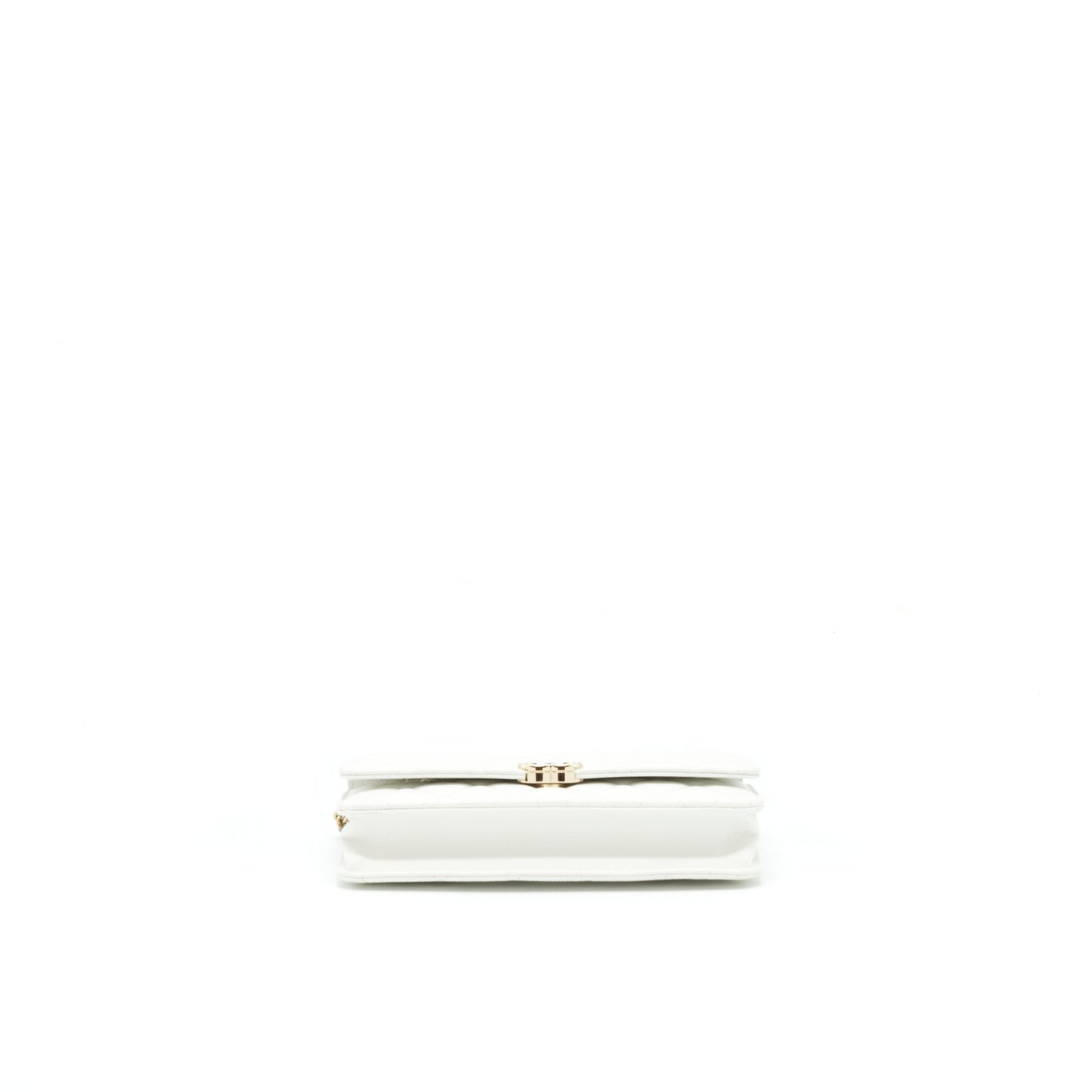 Chanel 21C Wallet On Chain Limit Edition Caviar White L