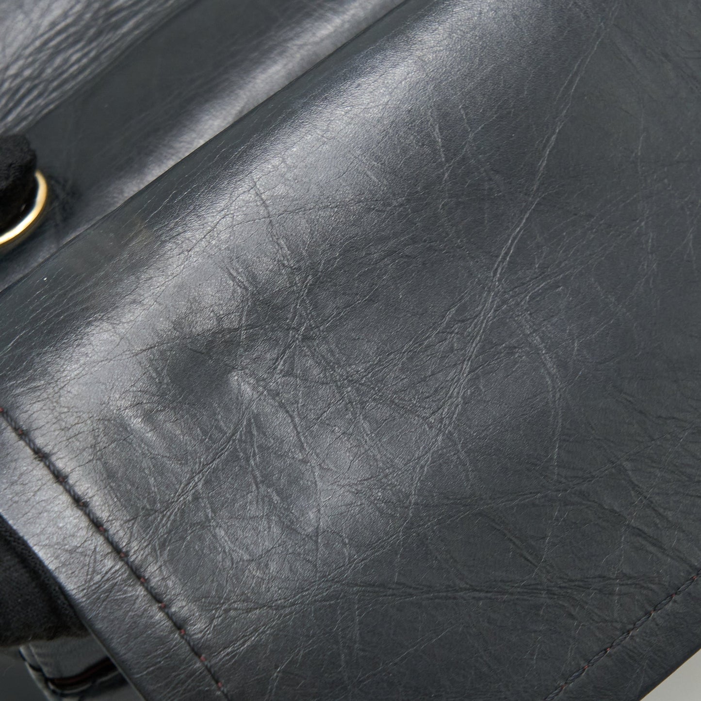 Chanel 2.55 227 Maxi Reissue Flap Bag Aged Calfskin Black L