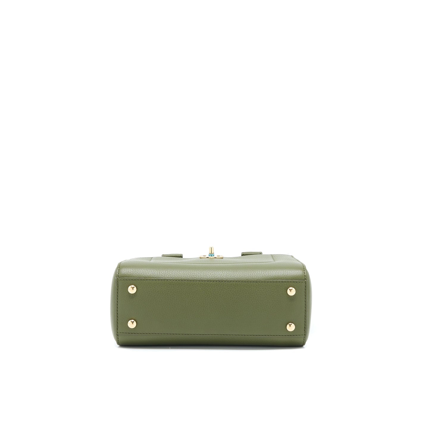 Chanel Small Top Handle Tote Calfskin Green L