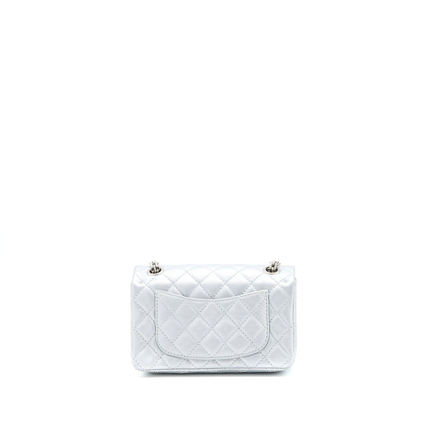 Chanel Mini 2.55 Reissue Flap Bag Calfskin Light Grey