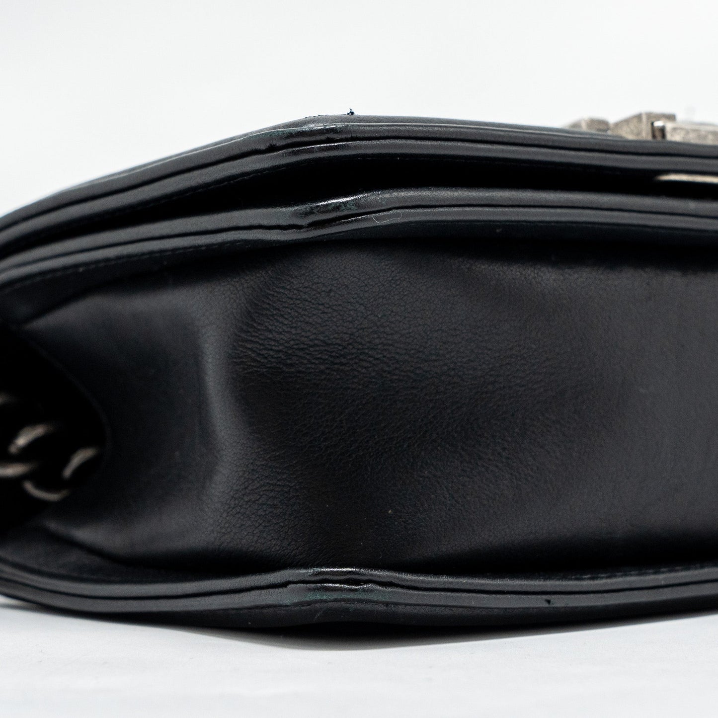 Chanel Small Boy Bag Lambskin Black Ruthenium