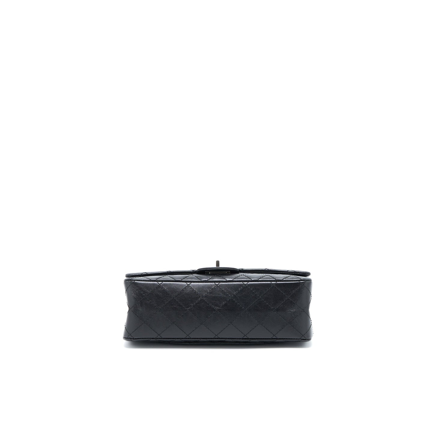 Chanel 2.55 Small Reissue Flap Bag Aged Calfskin Ruthenium  (Microchip)