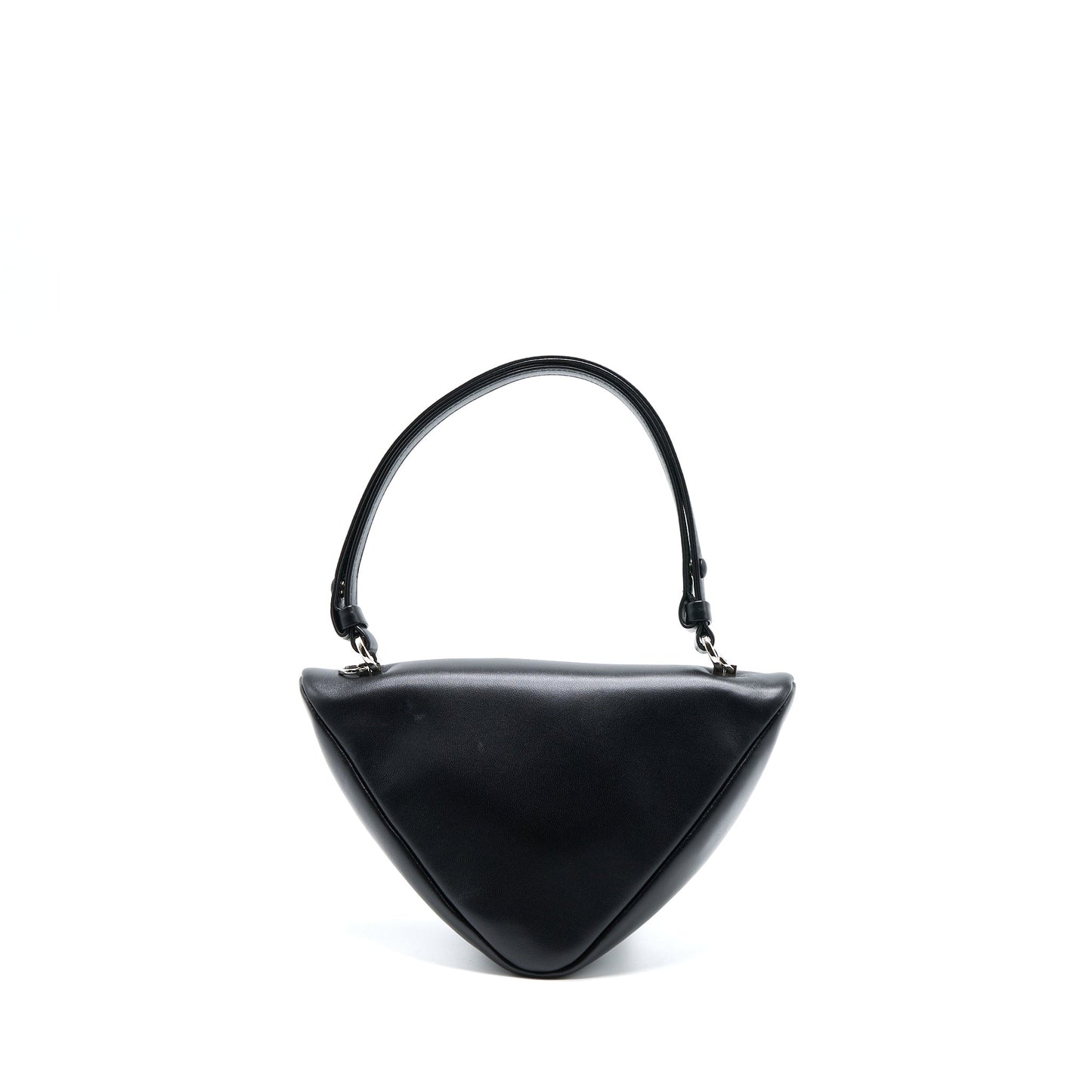 Prada Padded Nappa Triangle Purse Black