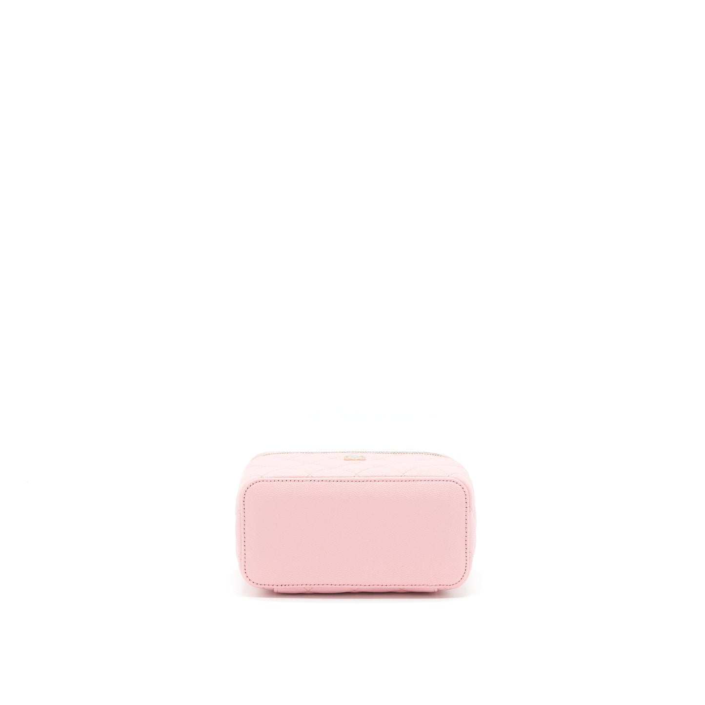 Chanel 22C Long Vanity with Chain Caviar Light Pink L