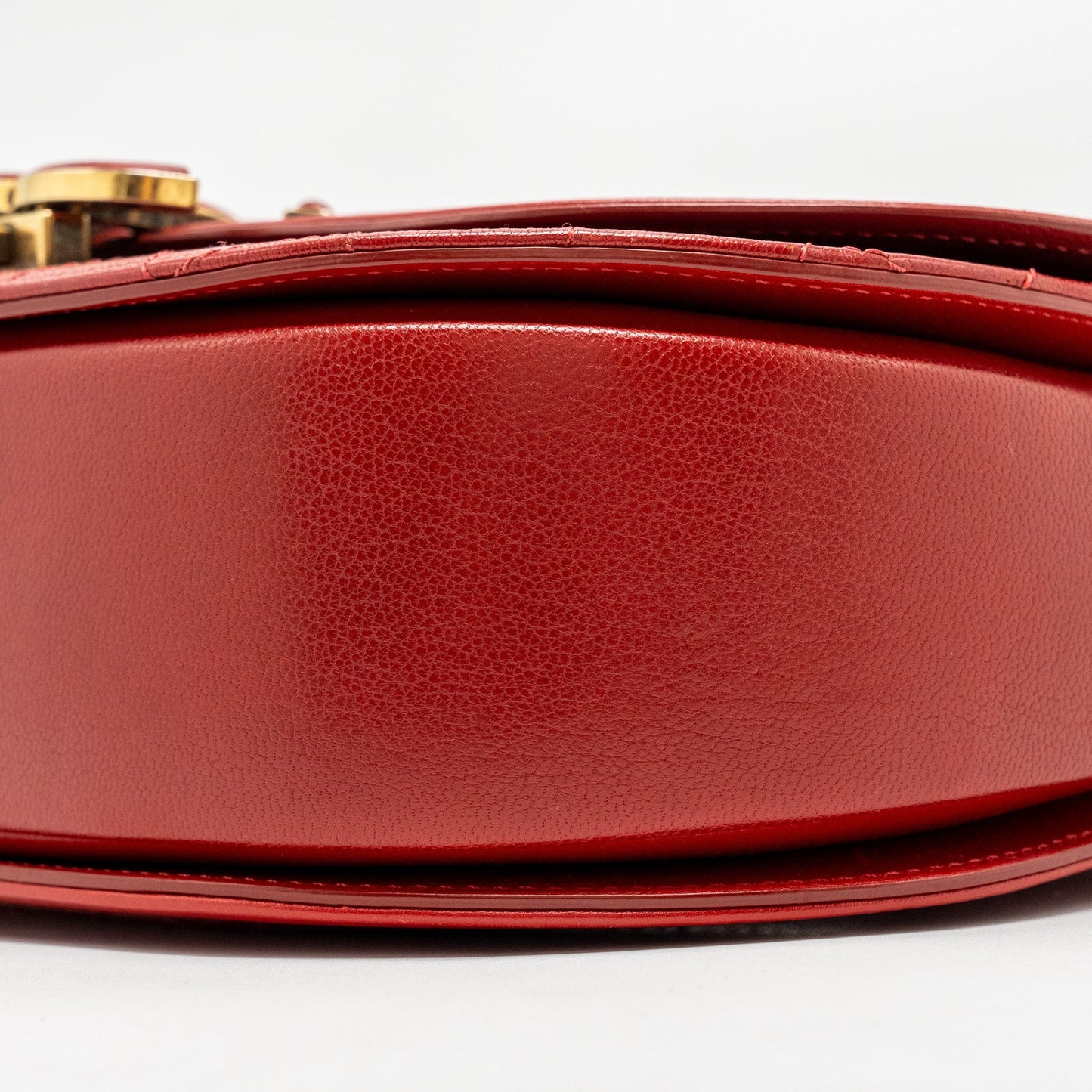 Chanel Medium Coco Curve Flap Bag Calfskin Red
