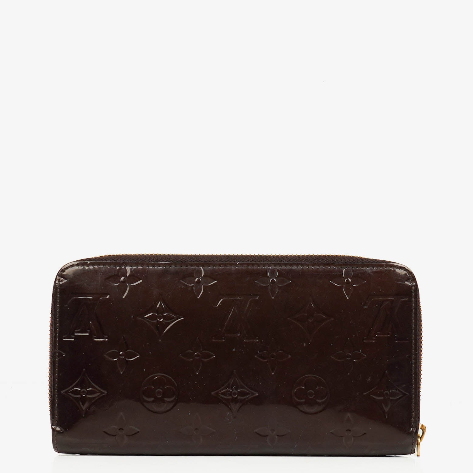 Louis Vuitton Amarante Vernis Zippy Wallet