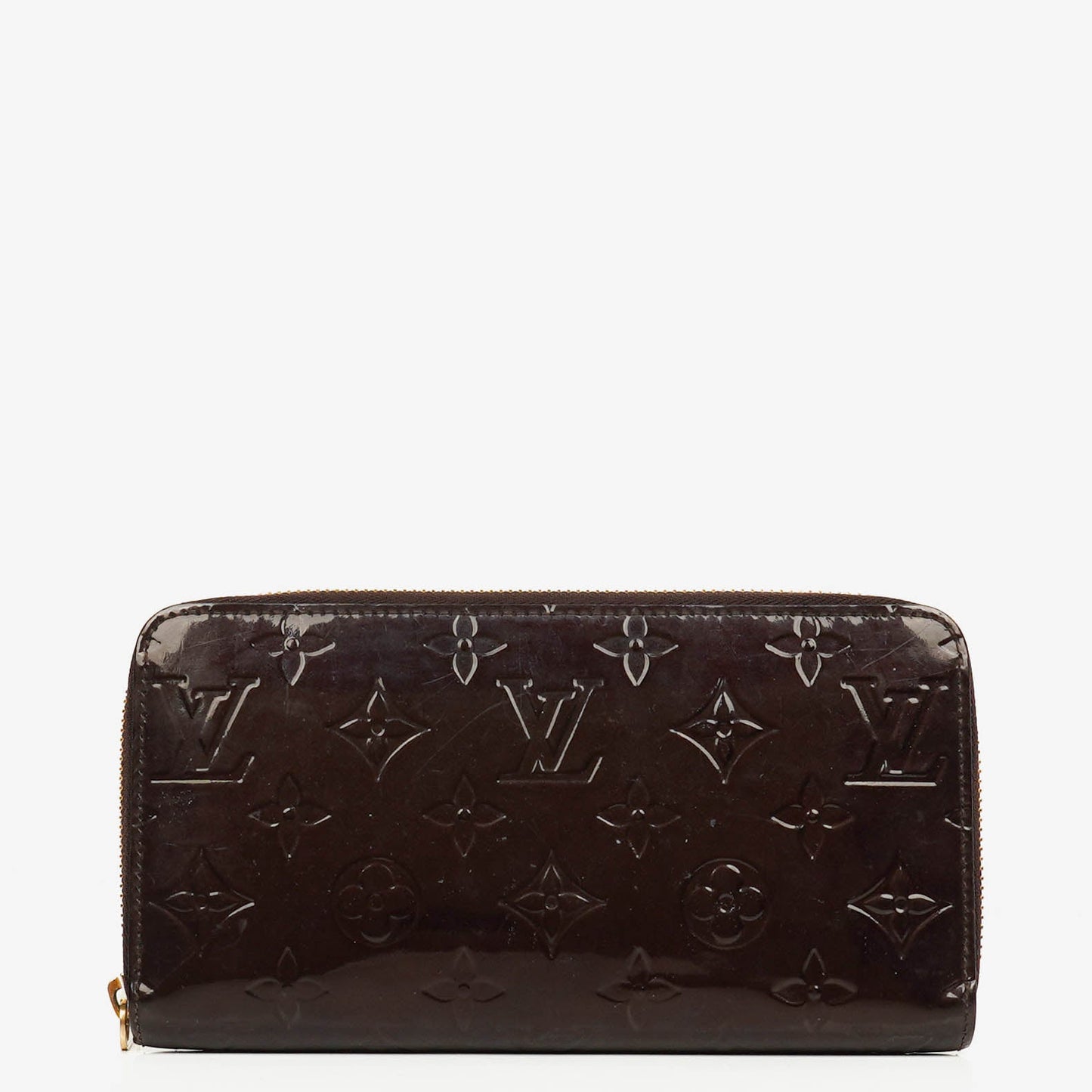 Louis Vuitton Amarante Vernis Zippy Wallet