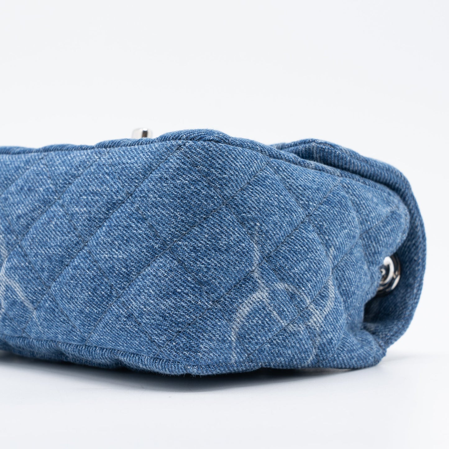 Chanel Mini Square Flap Bag Denim