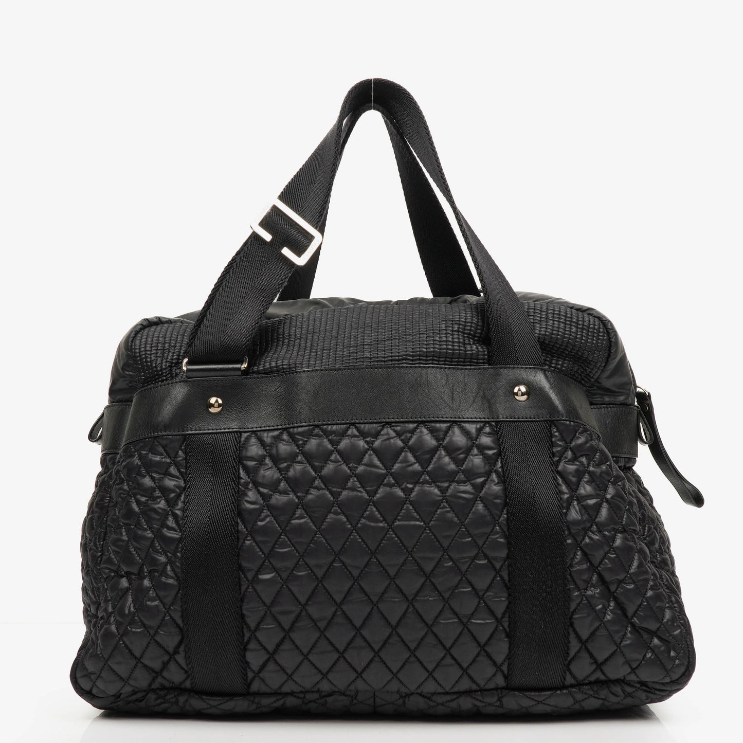 Chanel Sport Ligne Black Cocoon Bowler Bag