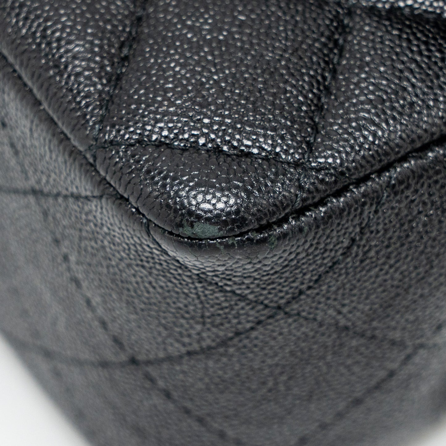 Chanel Top Handle Mini Rectangular Flap Bag Caviar BLACK