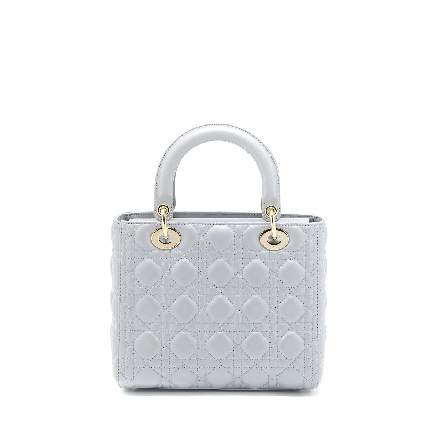 Dior Medium Lady Dior Lambskin Grey