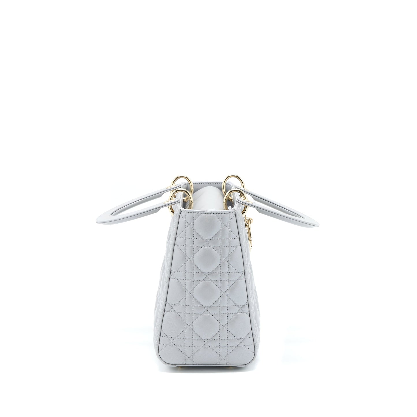 Dior Medium Lady Dior Lambskin Grey