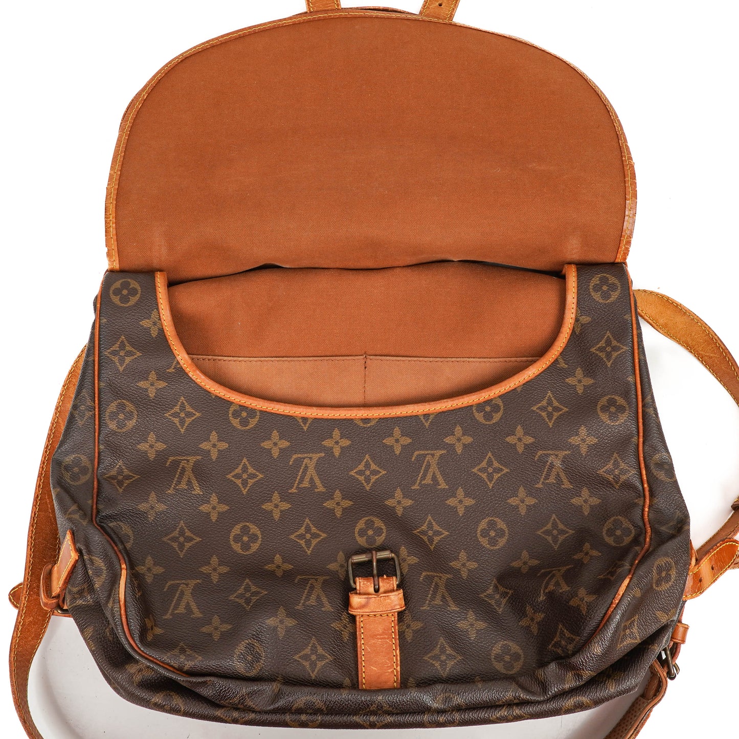 Louis Vuitton Saumur 35 Monogram Canvas Shouder Bag