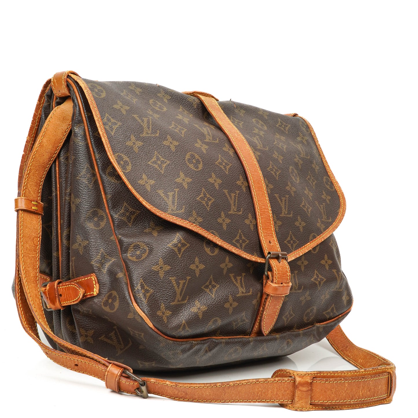 Louis Vuitton Saumur 35 Monogram Canvas Shouder Bag