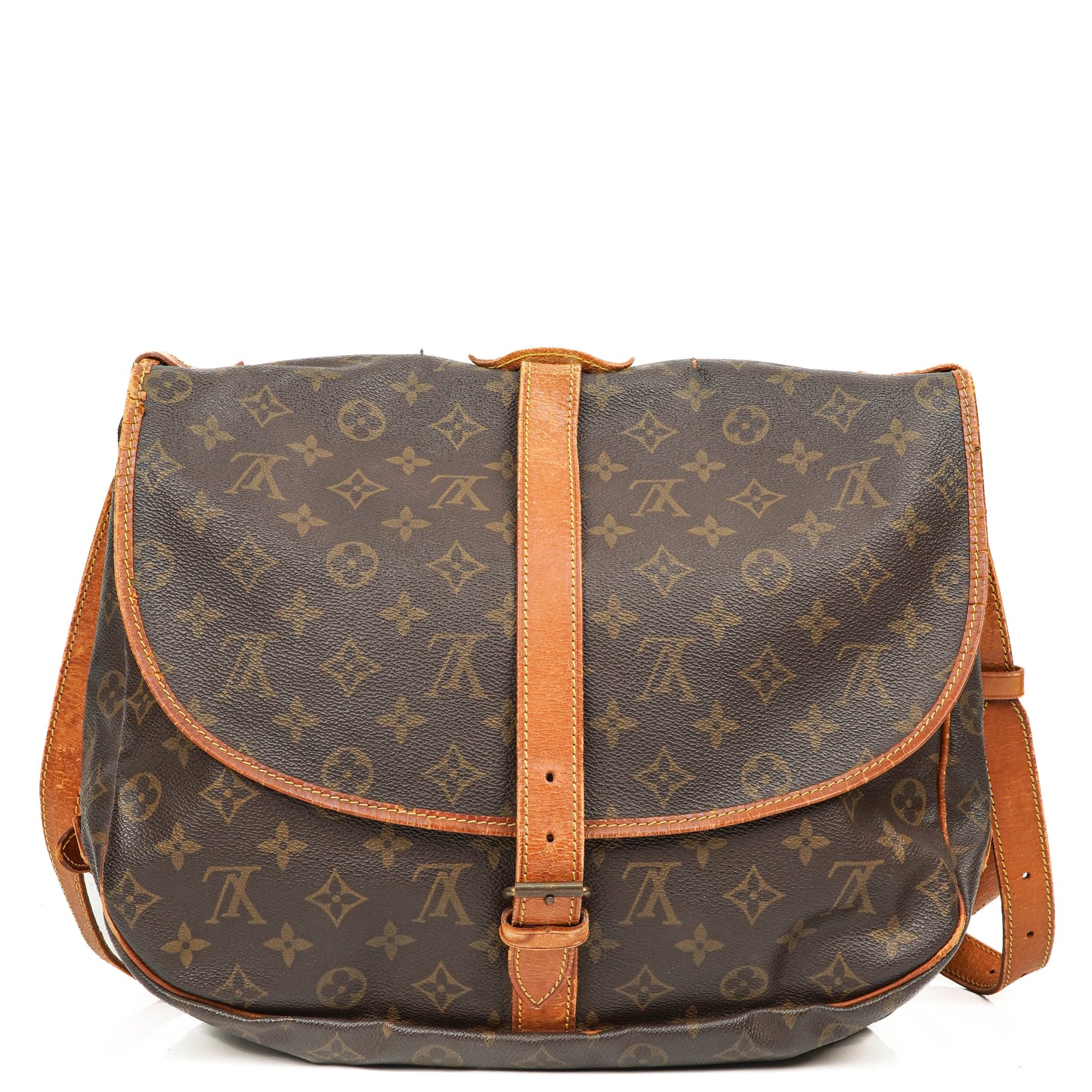 Louis Vuitton Saumur 35 Monogram Canvas Shouder Bag
