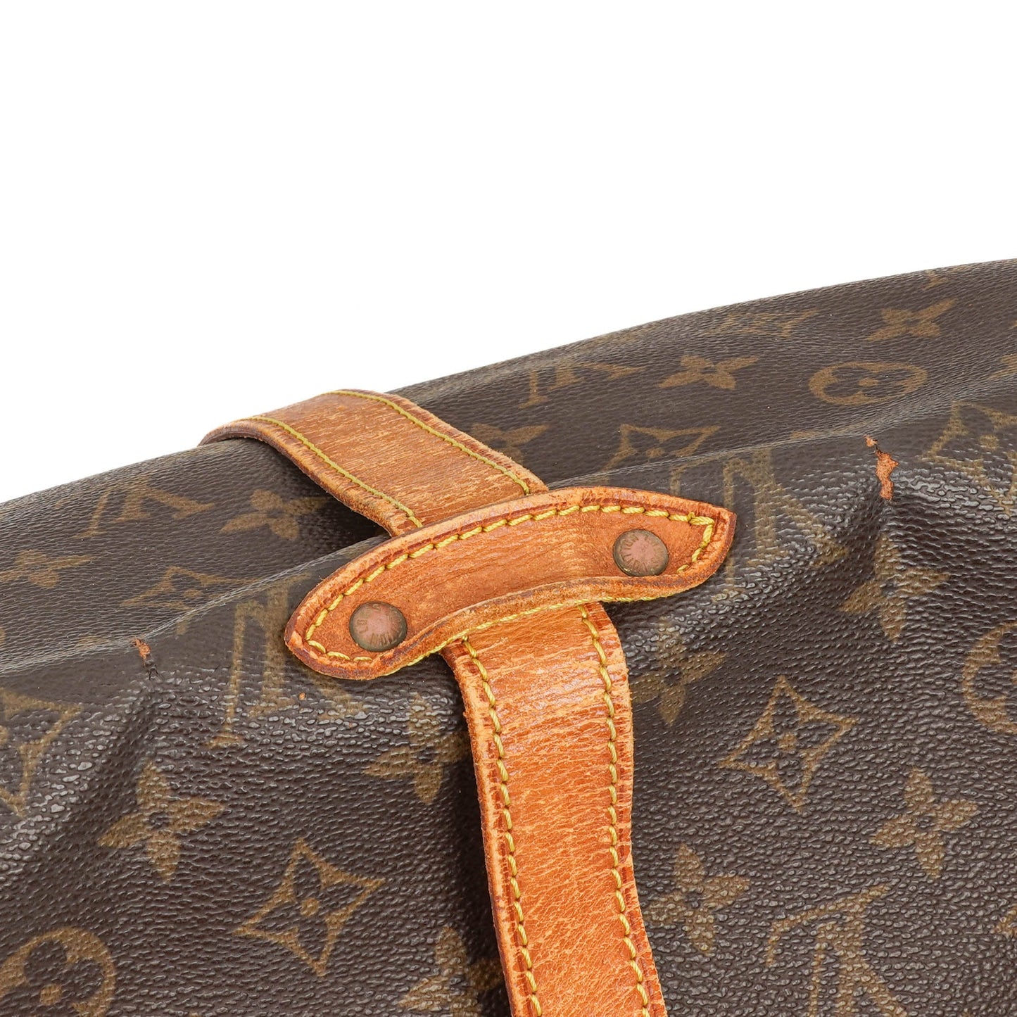 Louis Vuitton Saumur 35 Monogram Canvas Shouder Bag