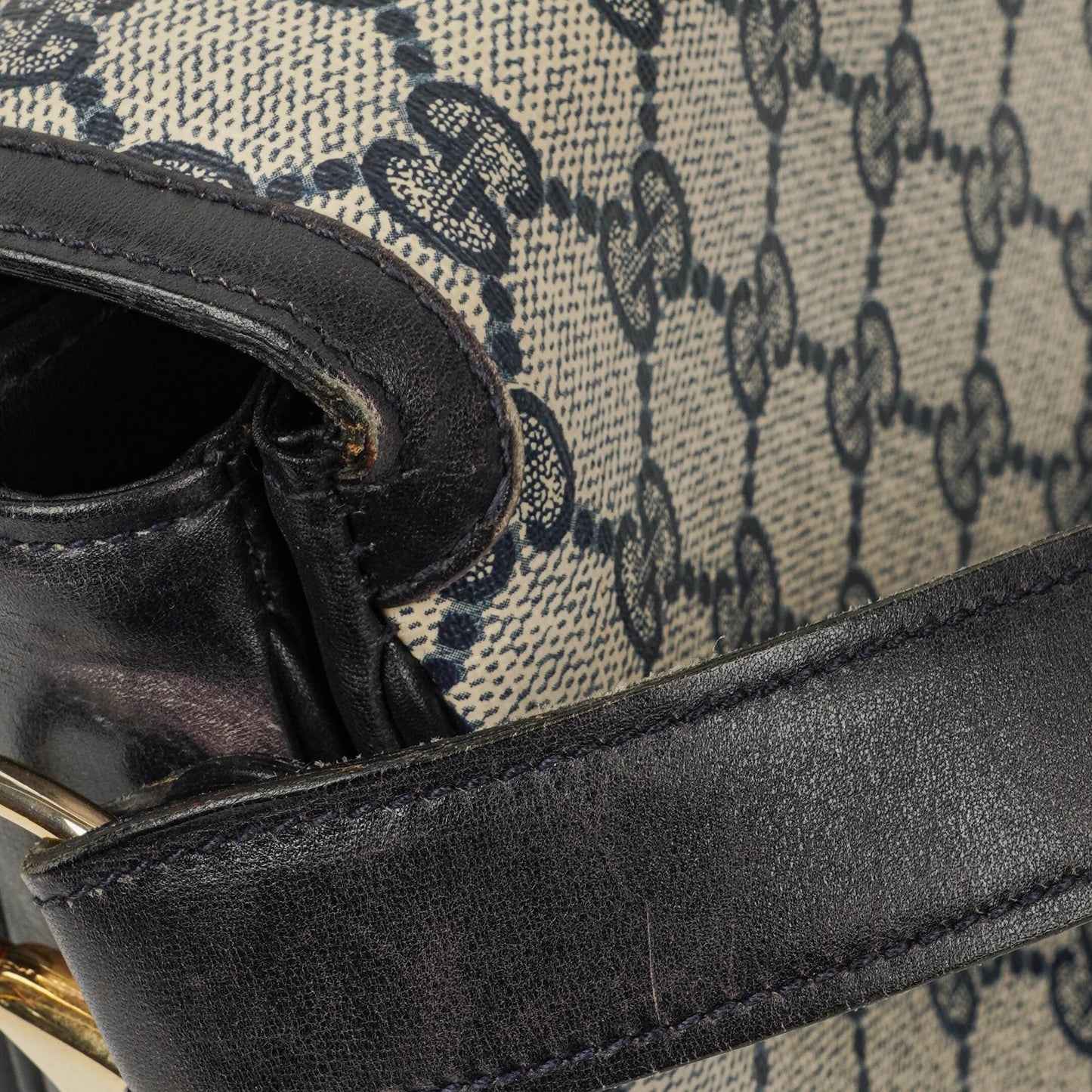 Gucci Horsebit 1955 GG Supreme Canvas Bag
