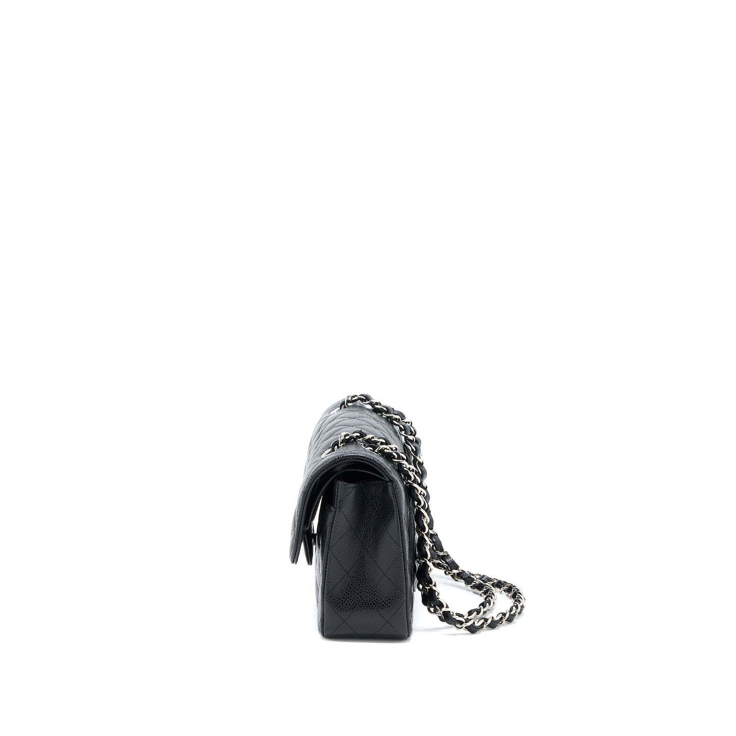 Chanel Small Classic Flap Bag Caviar Black
